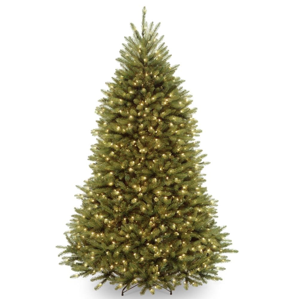 National Tree Company DUH-75LO-S 7-ft Pre-lit Artificial Christmas Tree with Incandescent Lights
