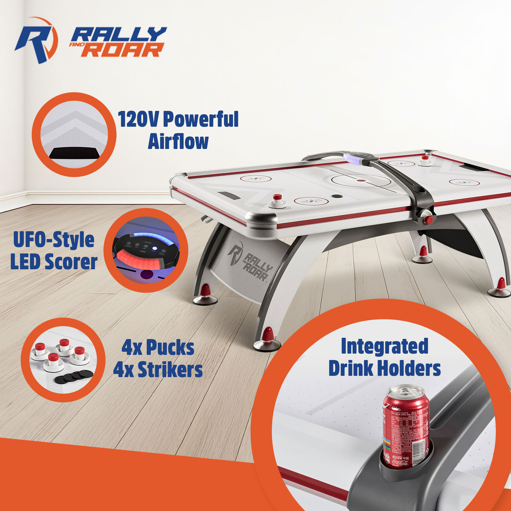 Rally and Roar 326438 Air-Hockey-Tables - View #2