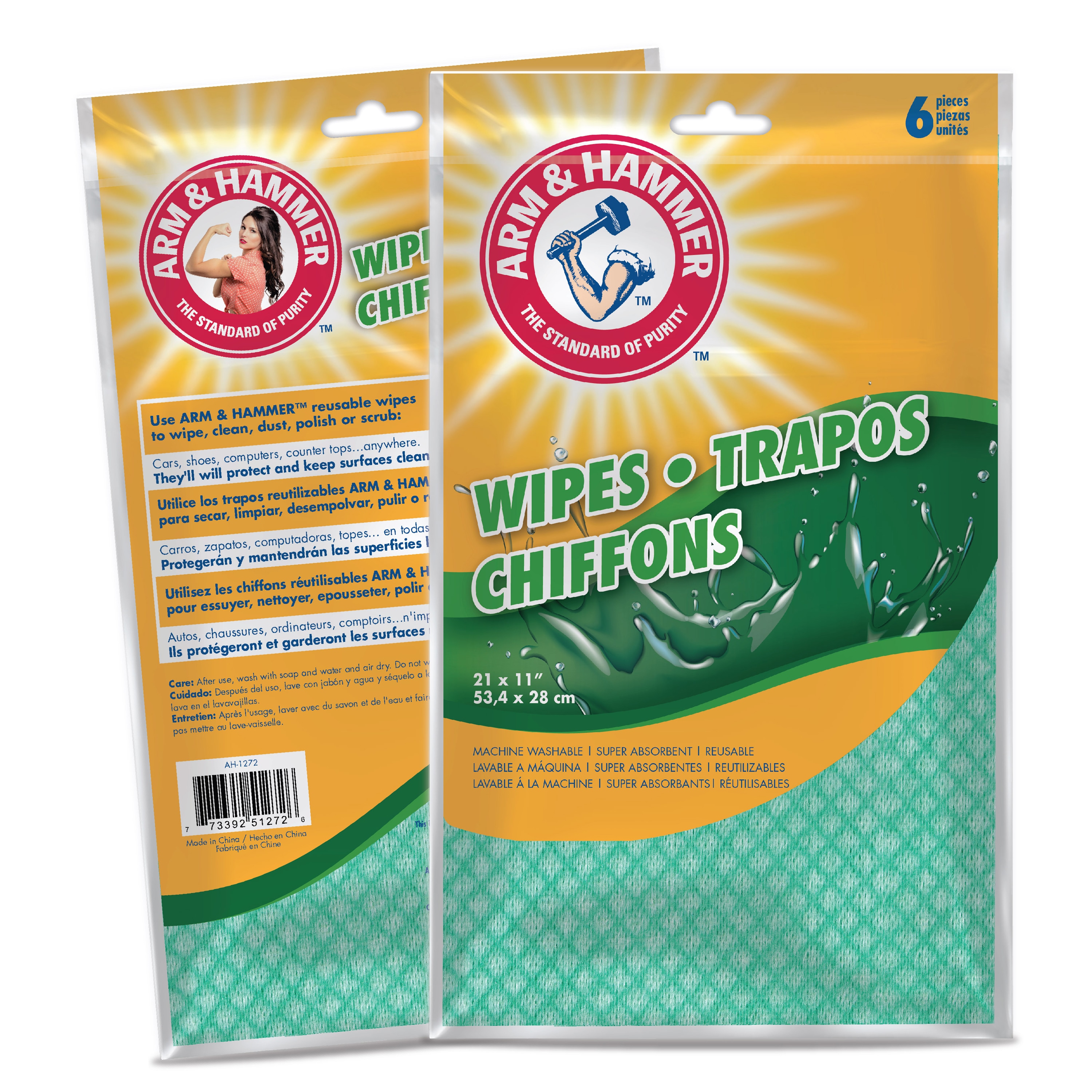 Arm & Hammer AH-1272 Cleaning-Cloths - View #3