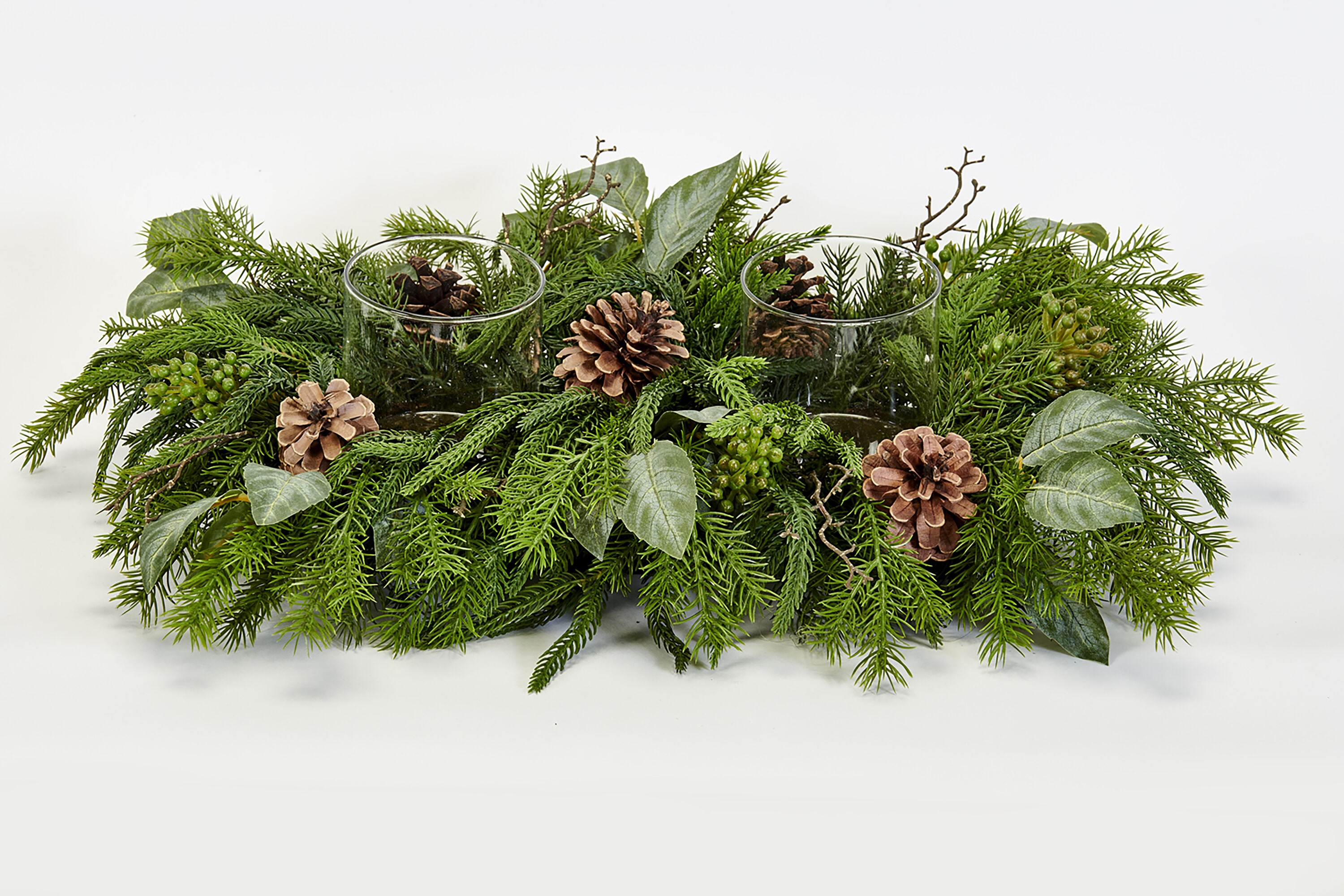 Worth Imports 18-in Candle Floral Arrangement #12033