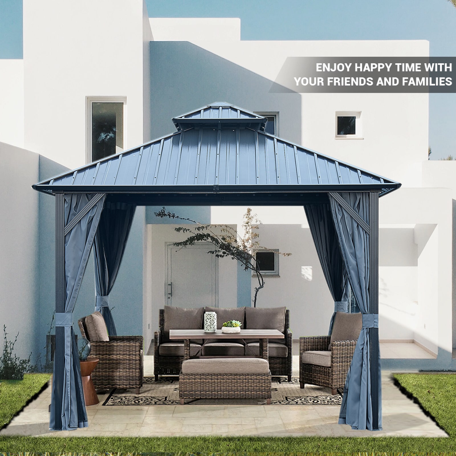 Xspracer ML-GA0016 Wood-Resin-Gazebos - View #15
