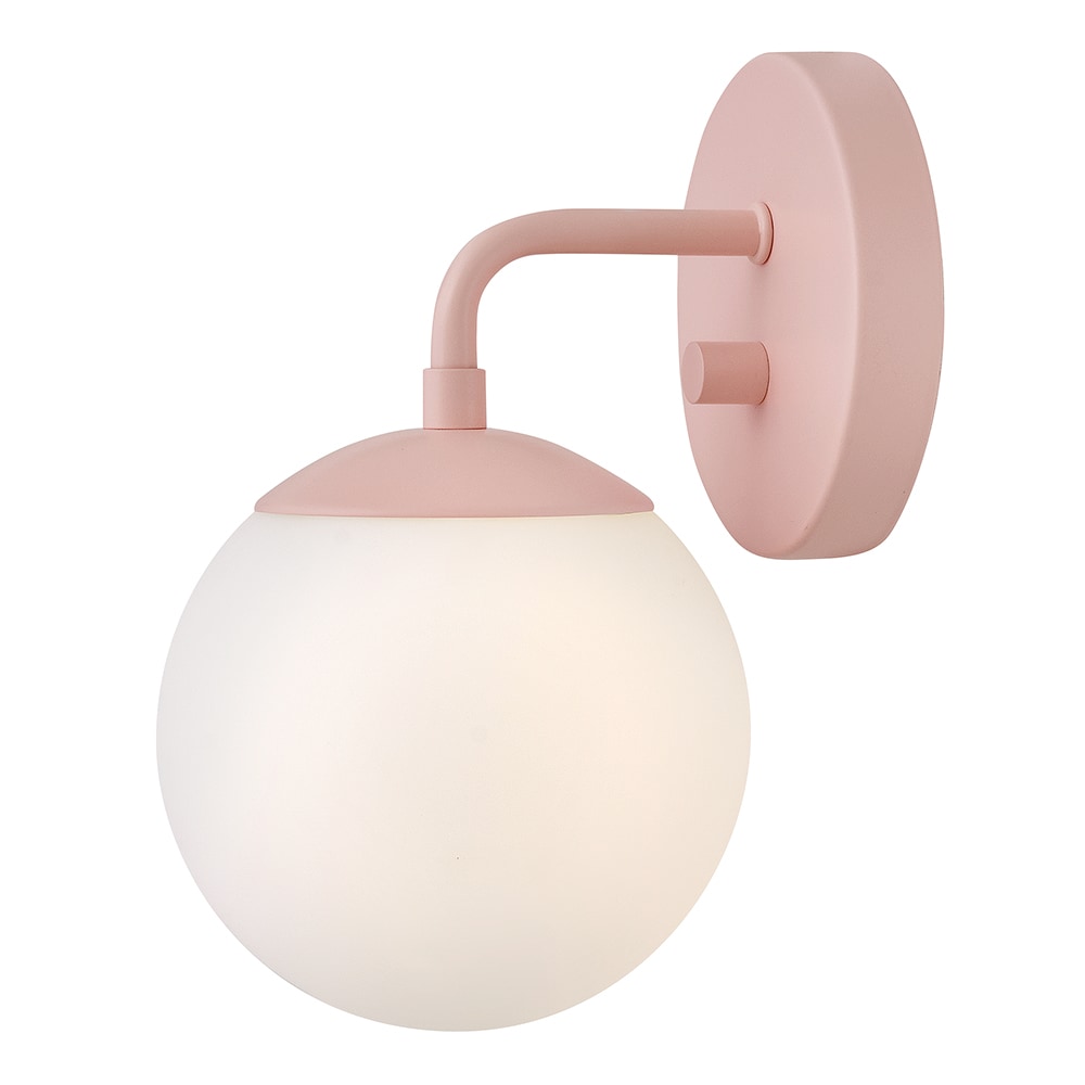 Lark 84300RO Julep 6-in W 1 -Light Matte Pink Wall Sconce