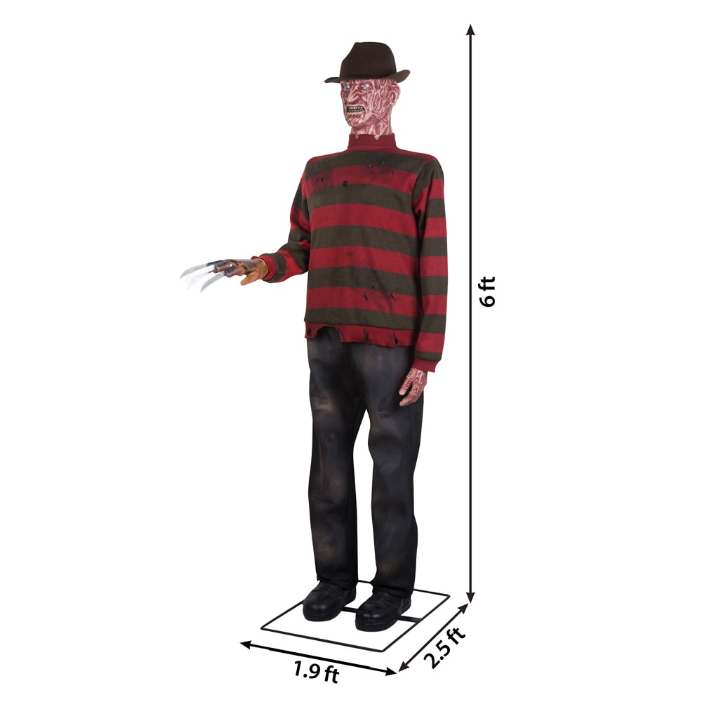 Warner Brothers 6-ft Animatronic A Nightmare on Elm Street Freddy
