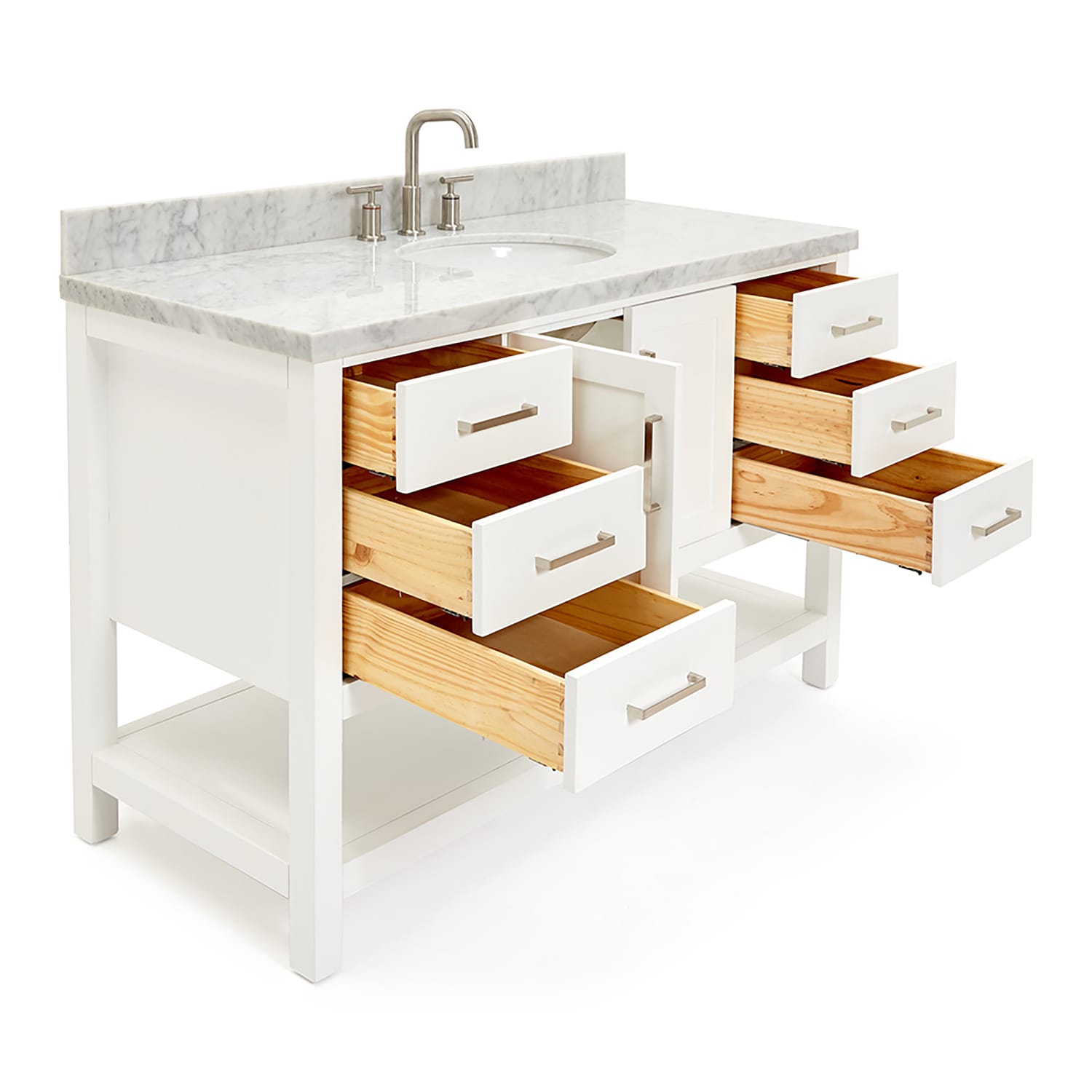 ARIEL S055SCWOVOWHT Bath-Vanity-Combo - View #5