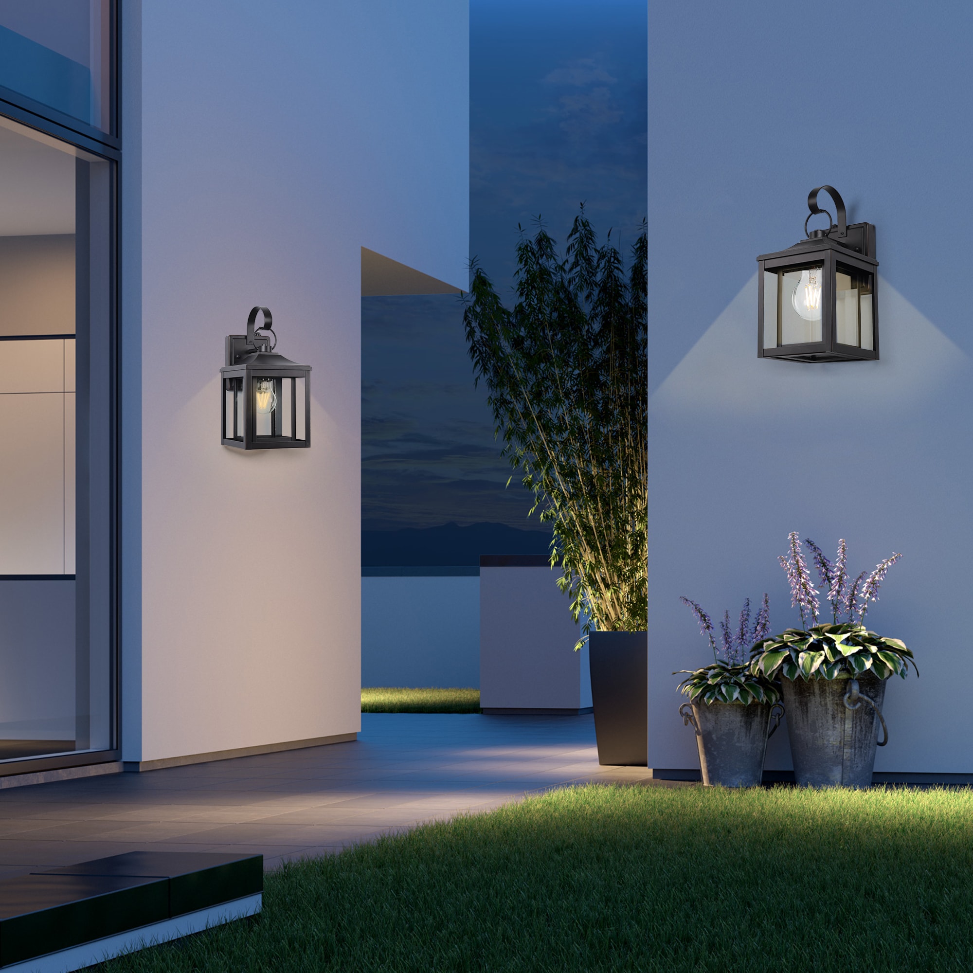 LamQee 06FTL0253ABK Outdoor-Wall-Lighting - View #6