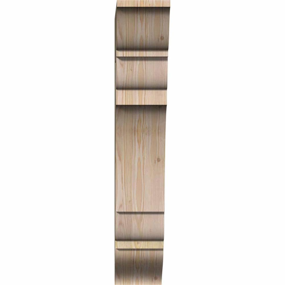 Ekena Millwork BKT06X22X34OLY01RDF Exterior-Brackets-Braces - View #2