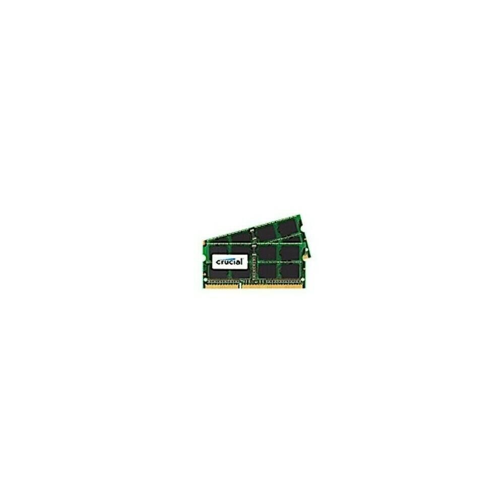 Crucial 8GB Kit (2 x 4GB) DDR3L-1600 SODIMM Memory for Mac | CT2K4G3S160BJM  