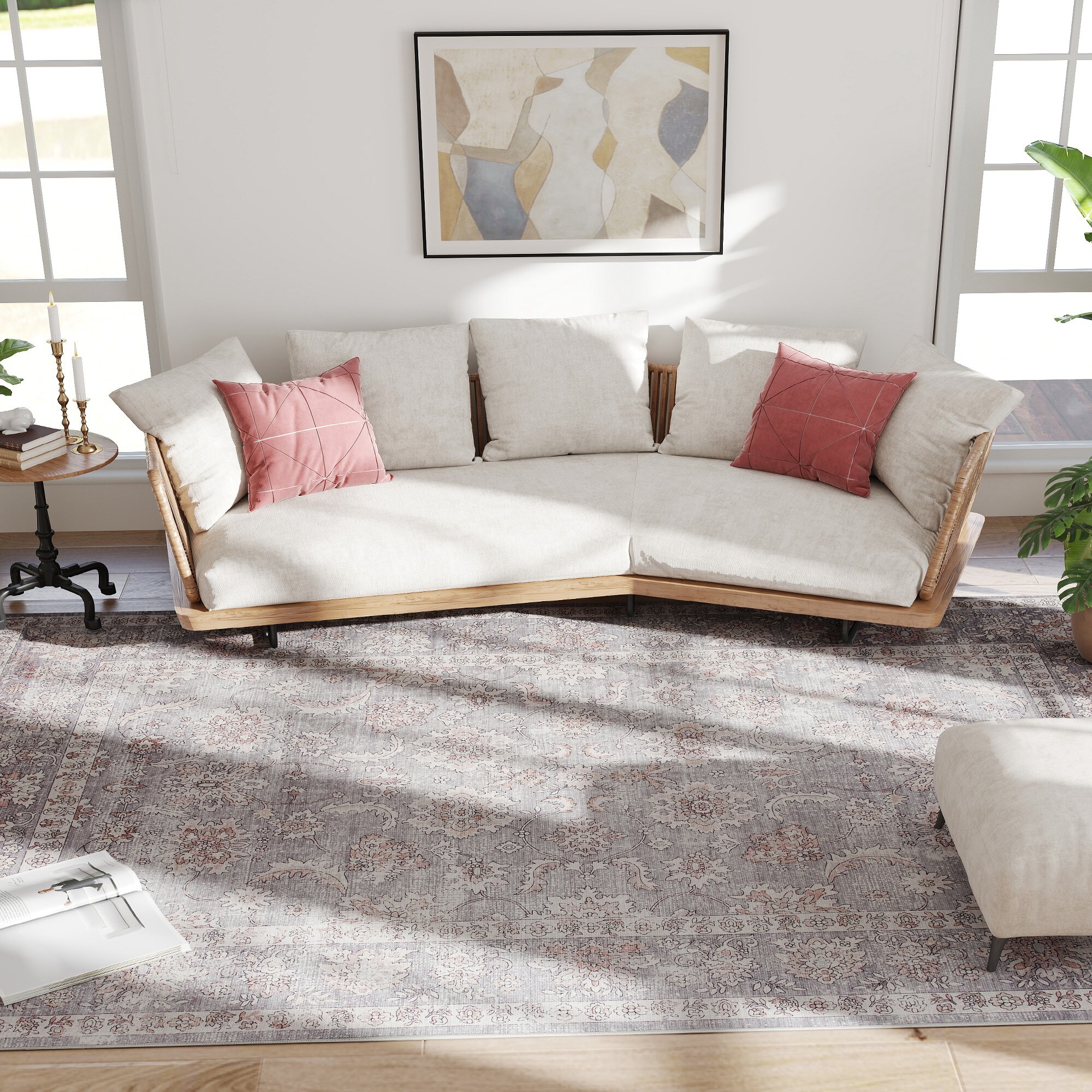 HomCom 83C-052V02MX rugs - View #4