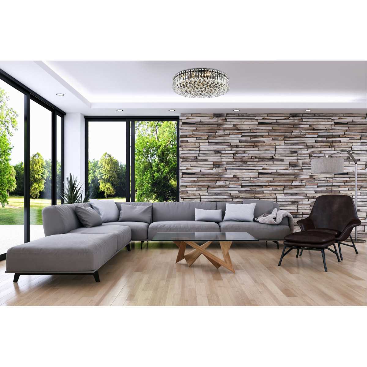 Elegant Lighting 1967134 flushmounts - View #2