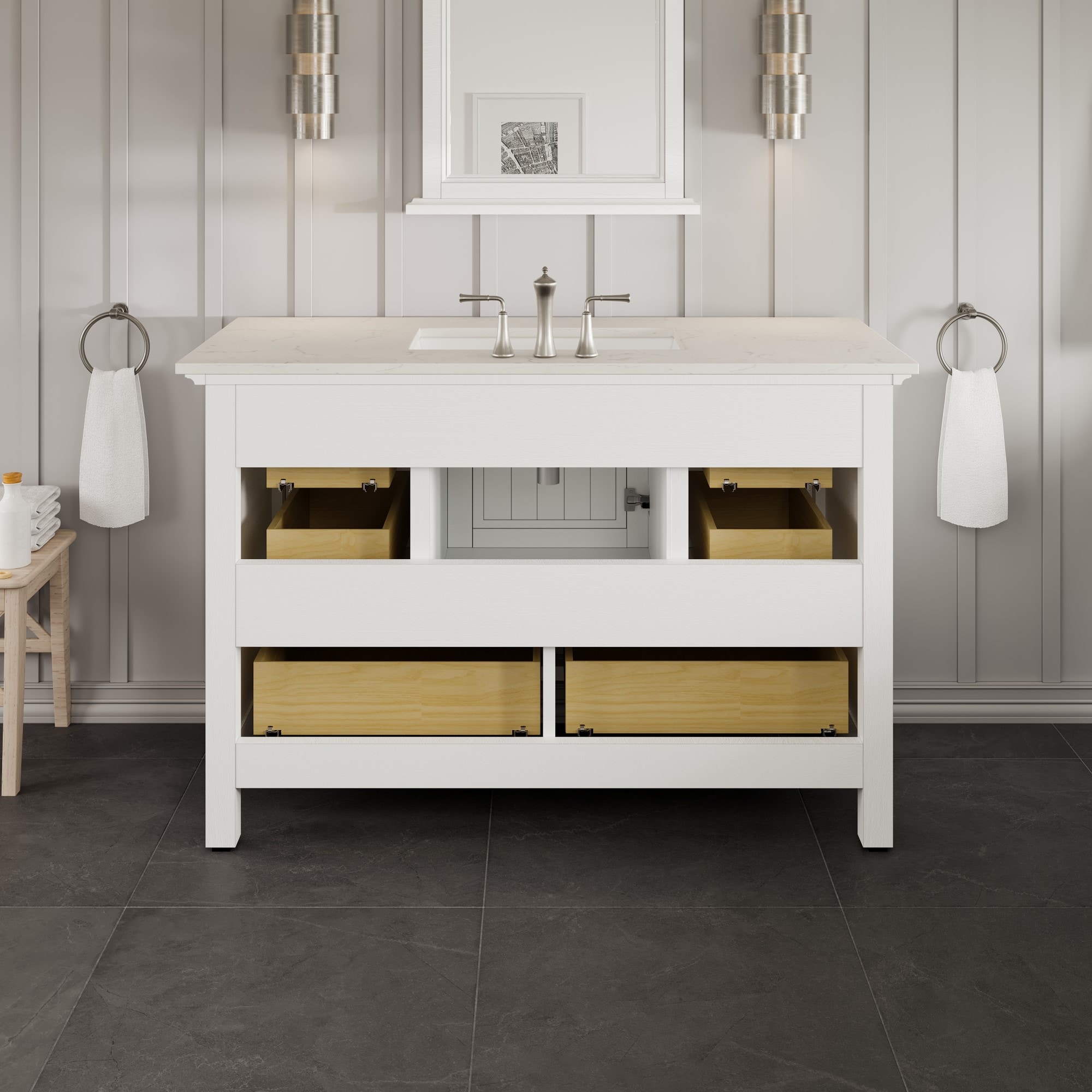 Eviva EVVN612-42WH-Q Bath-Vanity-Combo - View #6
