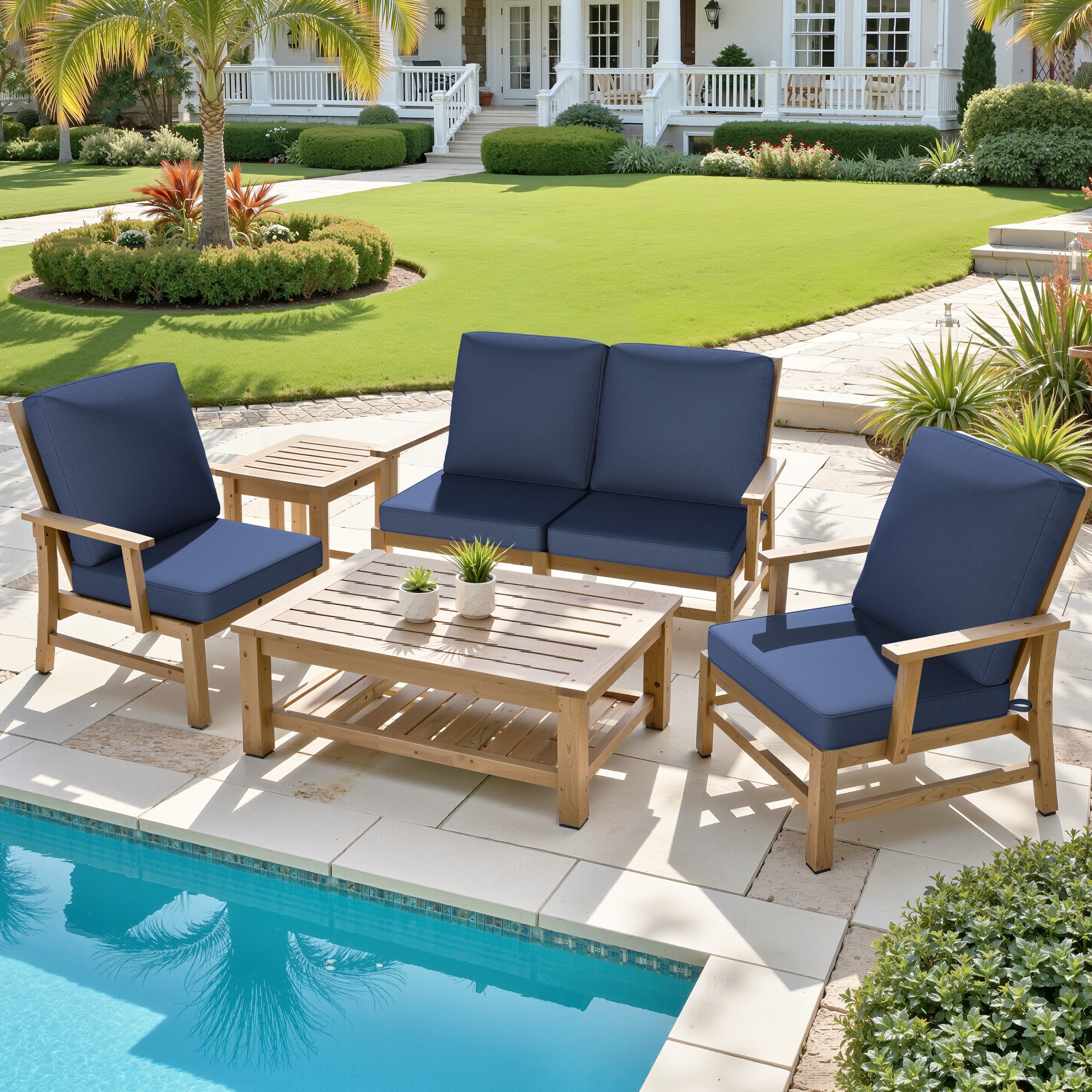 Crestlive Products CL-CU109NAV-2 Patio-Furniture-Cushions - View #8