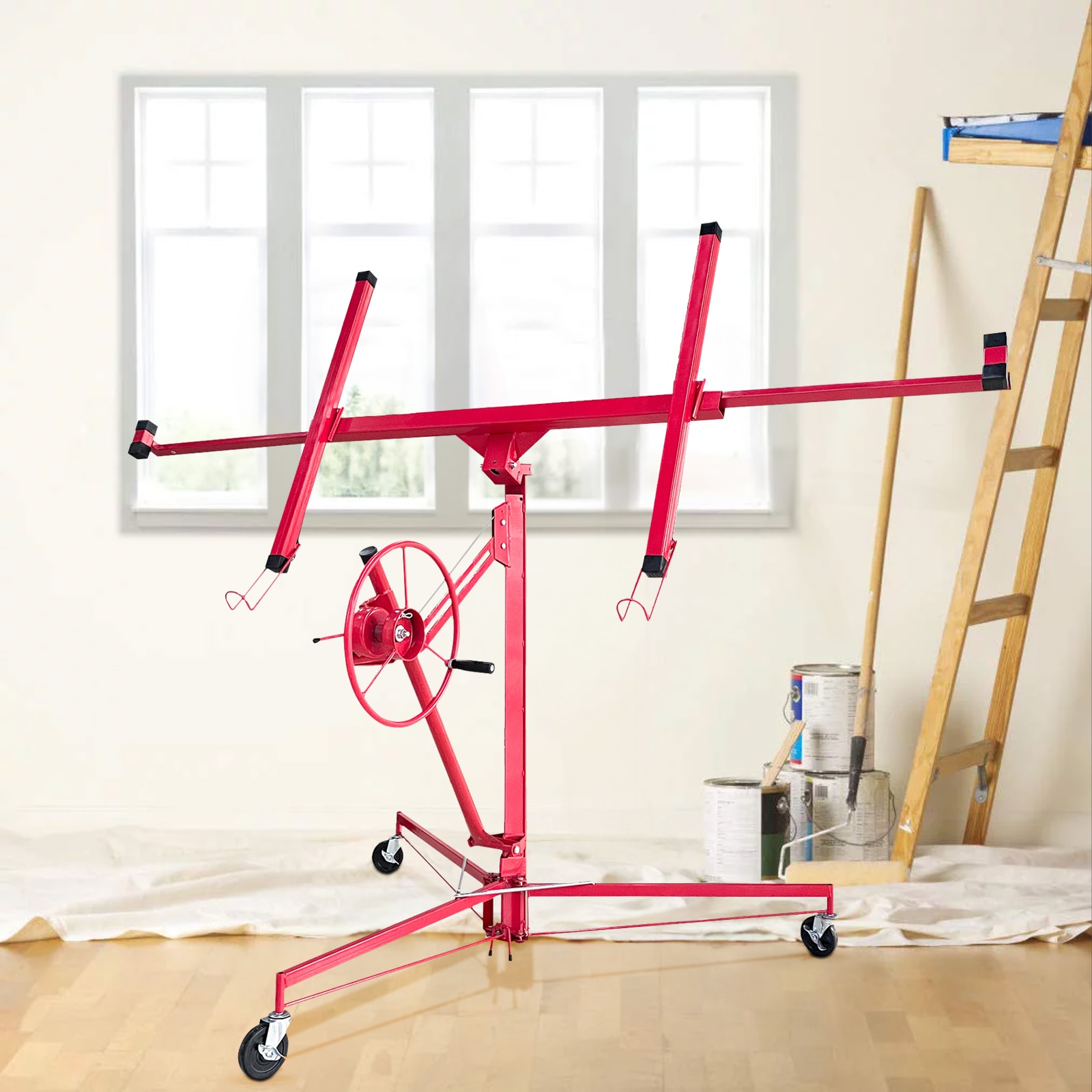 Maocao Hoom 11ft Drywall Lift 11-ft H x 115-in L x 61-in W Steel Drywall Lift