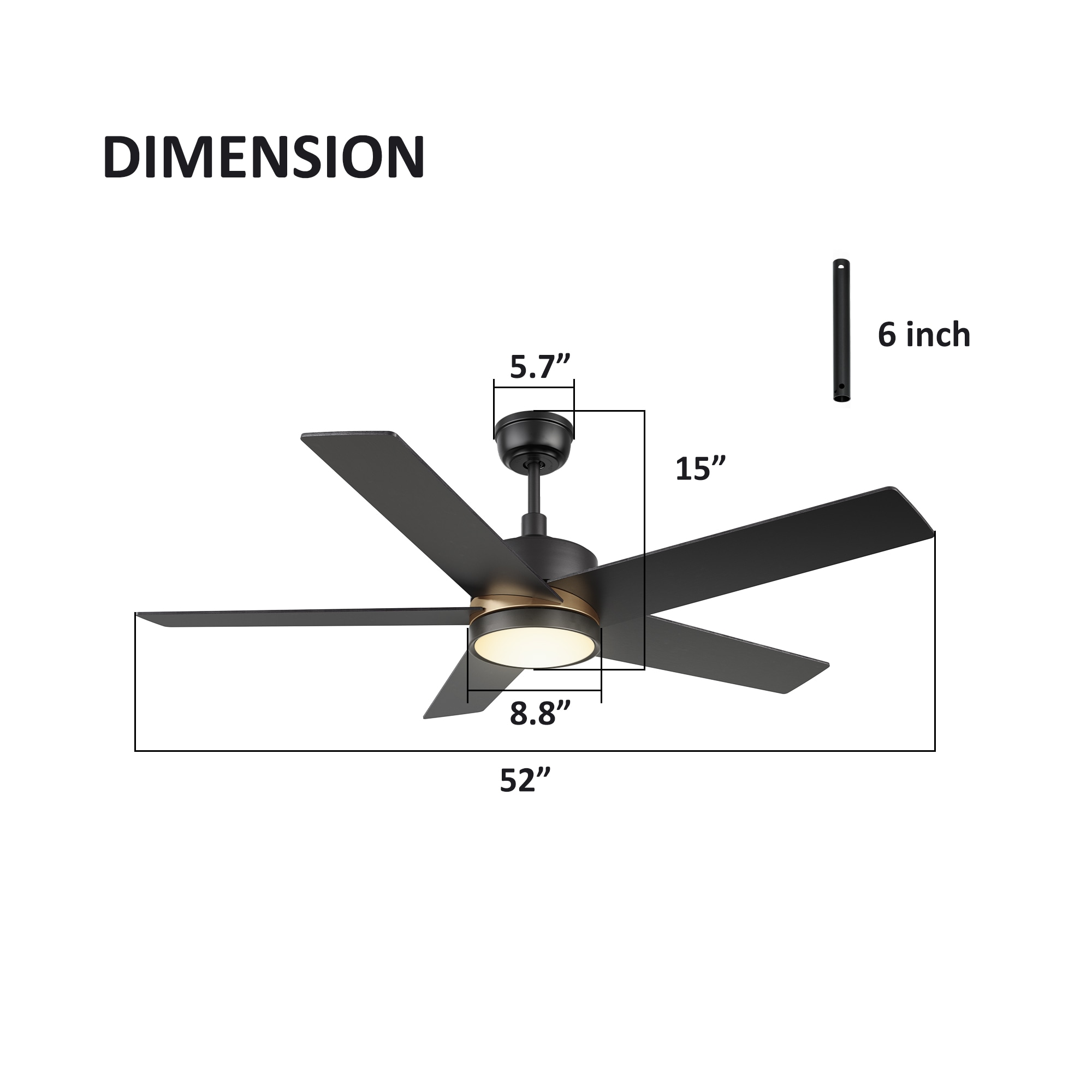 CARRO USA LS525E5-L12-B2-1A Ceiling-Fans - View #9