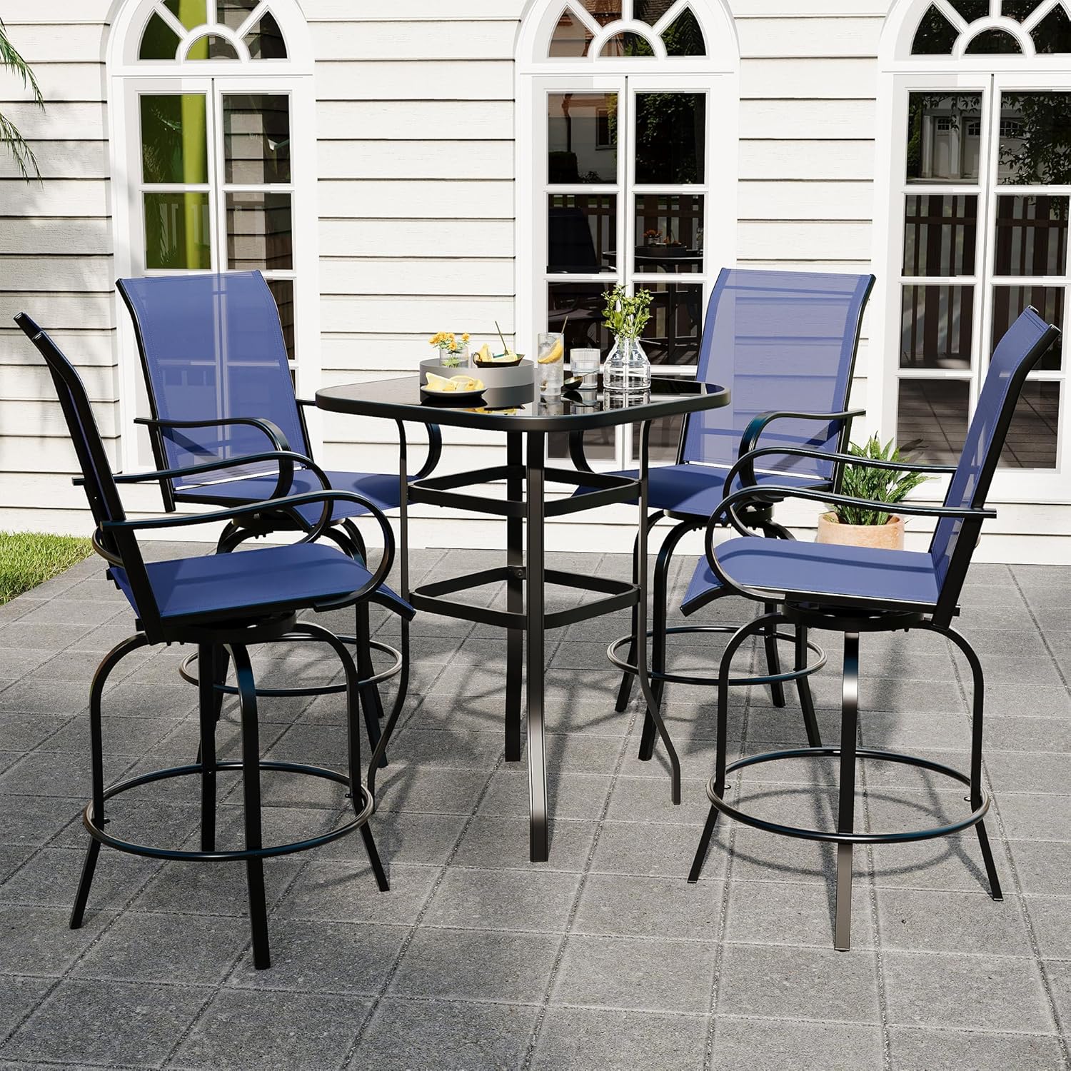 Qeetex LHF-HW-PPG-334N7NQS Patio-Conversation-Sets - View #7