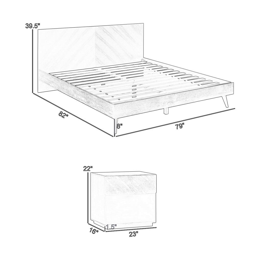 Benzara BM308893 beds - View #5
