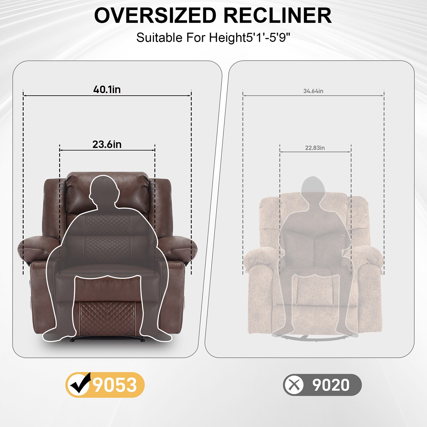 GZMR GZ-W14077 recliners - View #10