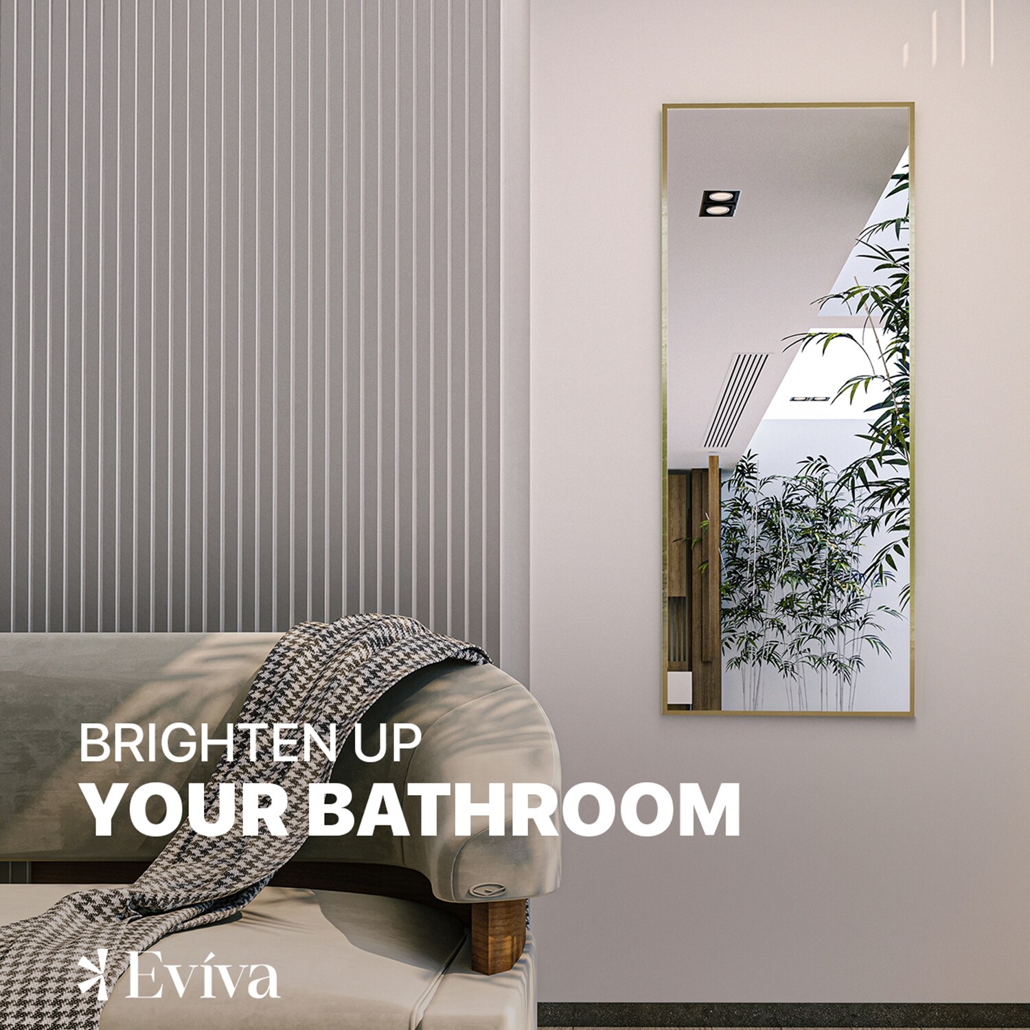 Eviva EVMR-72X30-GLD Decor-Mirrors - View #3