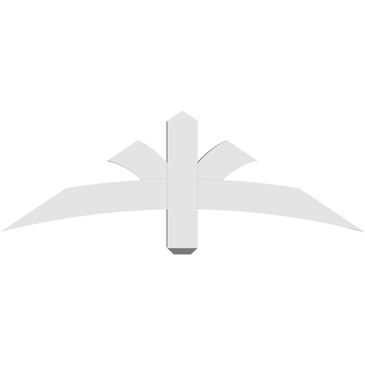 Ekena Millwork GBP048X16X0404DAV00 Exterior-Brackets-Braces - View #4