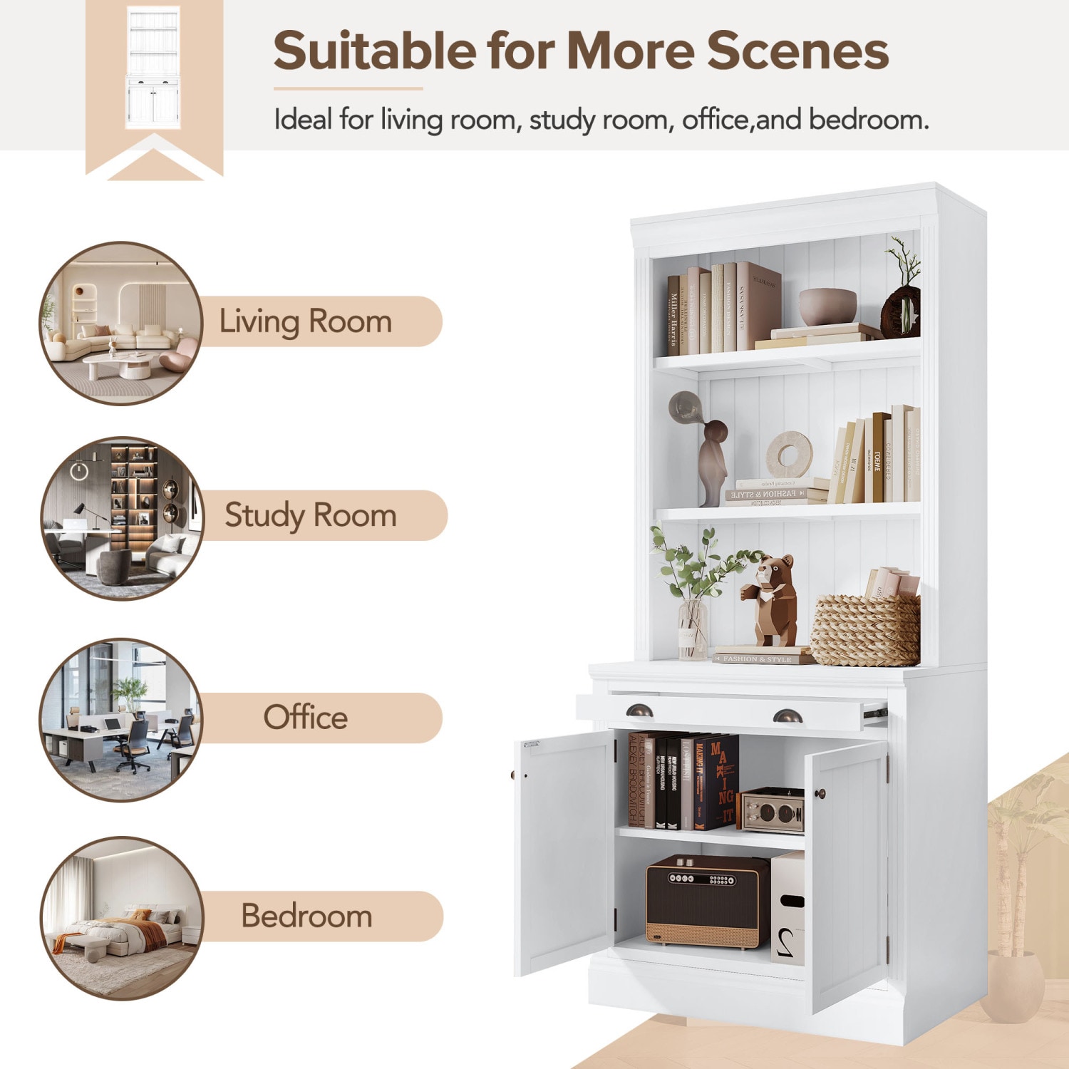 Streamdale Furniture SR000002AAK bookcases - View #3