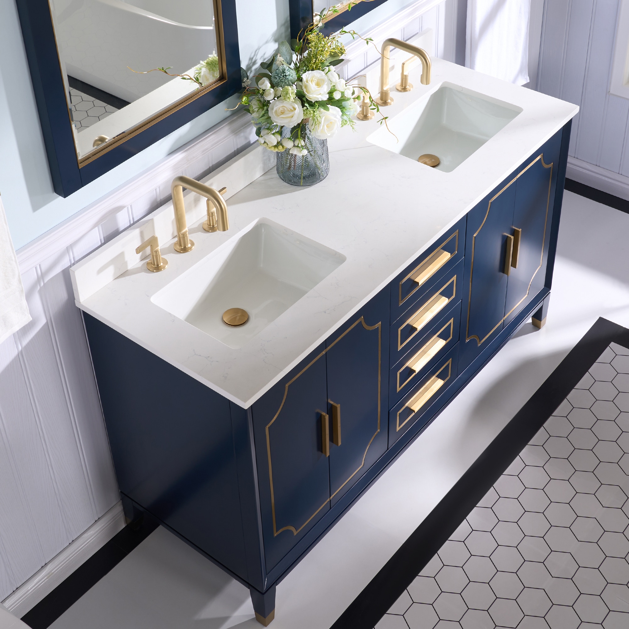 Forclover JSEX60BGLT Bath-Vanity-Combo - View #3