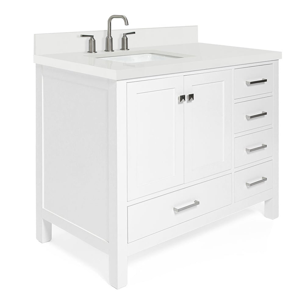 ARIEL A043SLWQRVOWHT Bath-Vanity-Combo - View #7