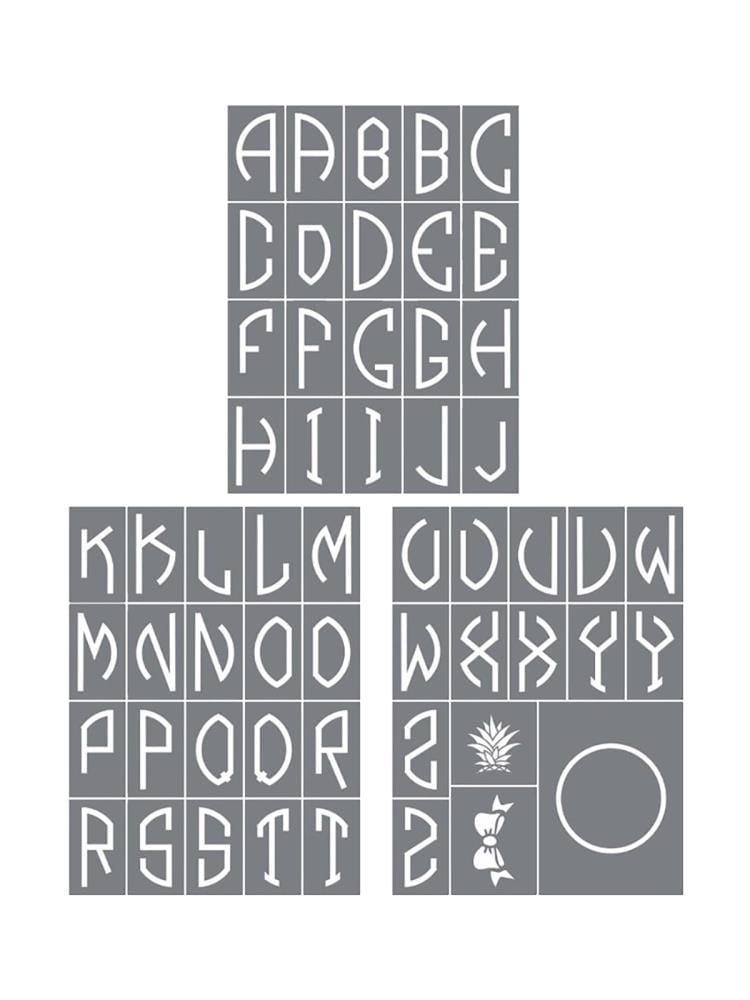 Alphabet Mold - A Makers' Studio Store