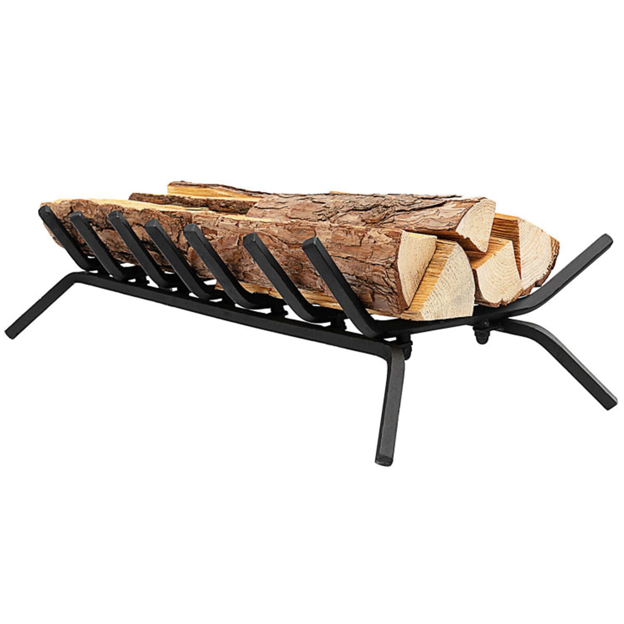 BABOOM BOM-10282-L-CO 8-in x 27-in x 15-in Metal Log rack