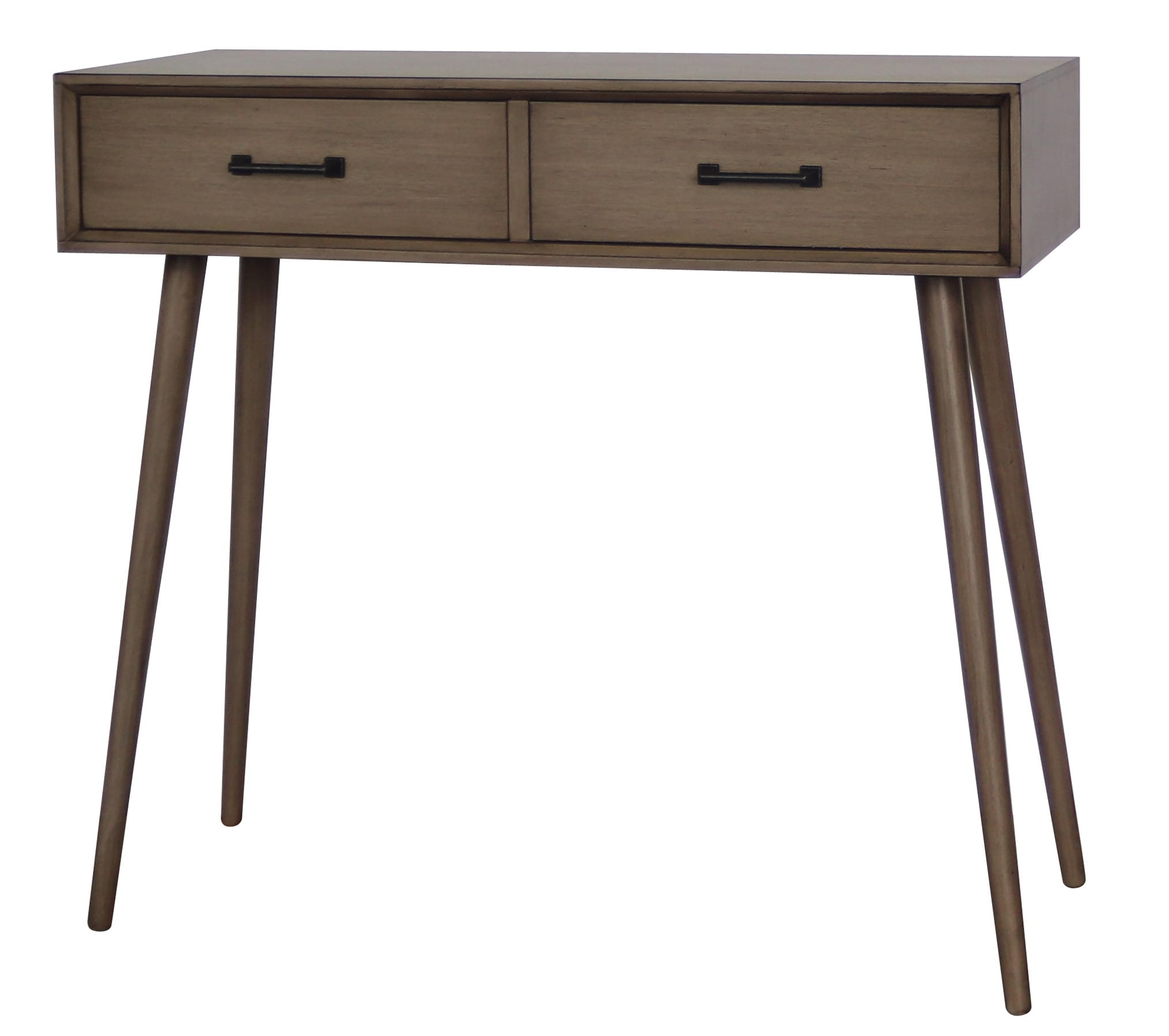 allen + roth 33.75-in Brown Modern/Contemporary Writing Desk at Lowes.com