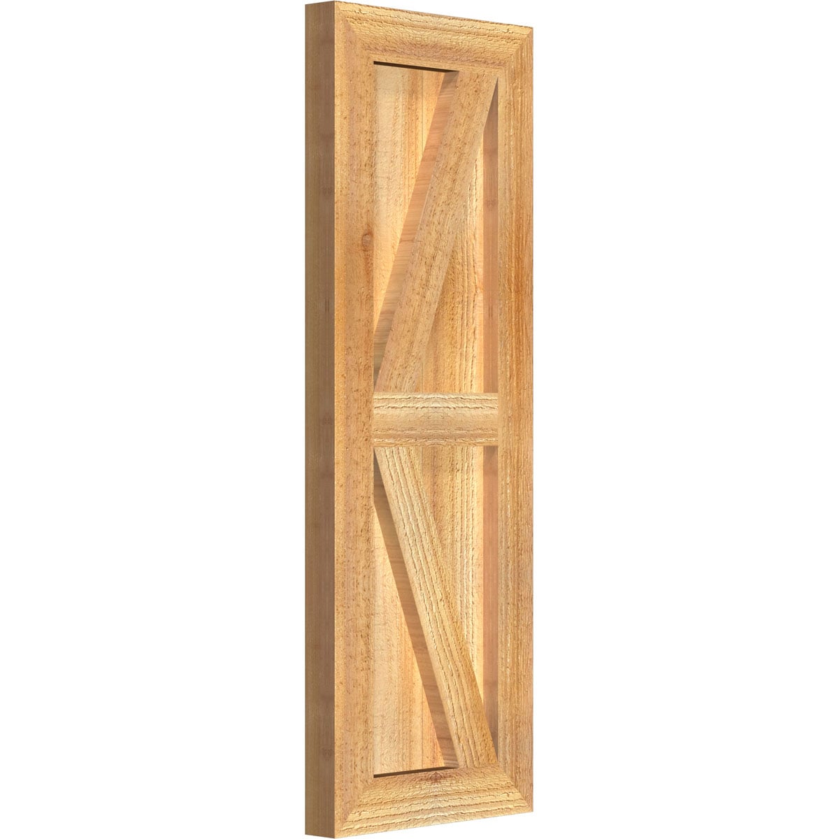 Ekena Millwork RBF06Z11X030RWR Exterior-Shutters - View #2