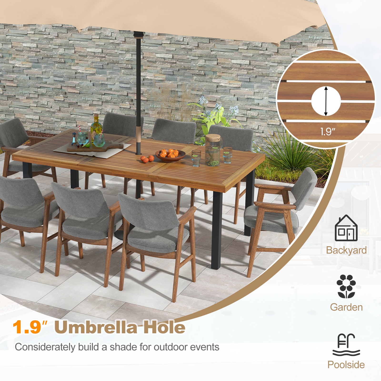 Iseryn DW88715 Patio-Tables - View #4