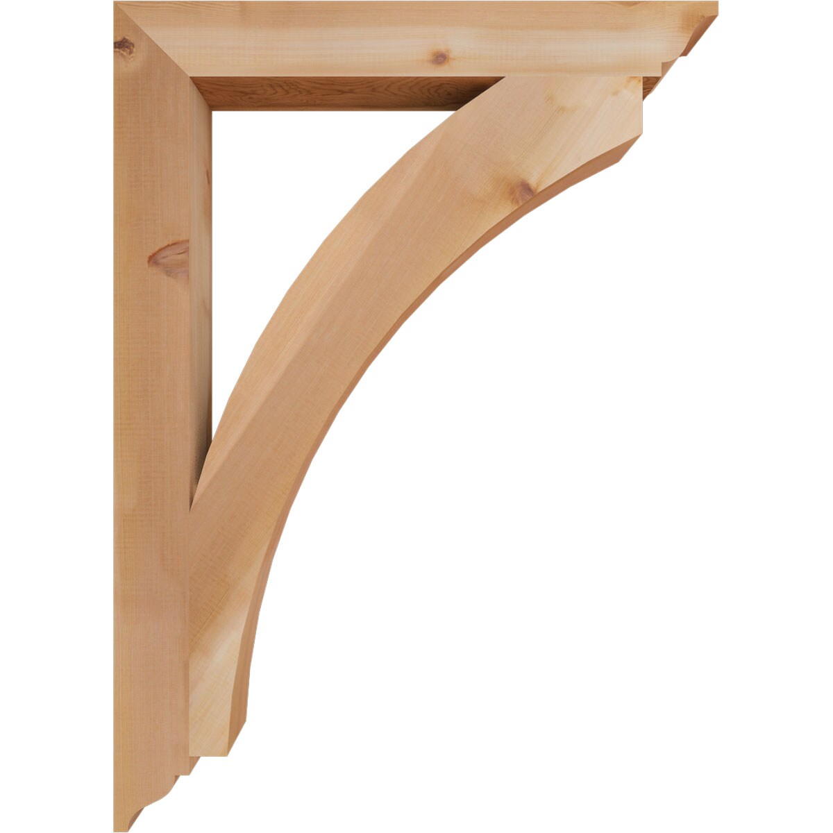 Ekena Millwork BKT04X32X44THR01SWR Exterior-Brackets-Braces - View #3