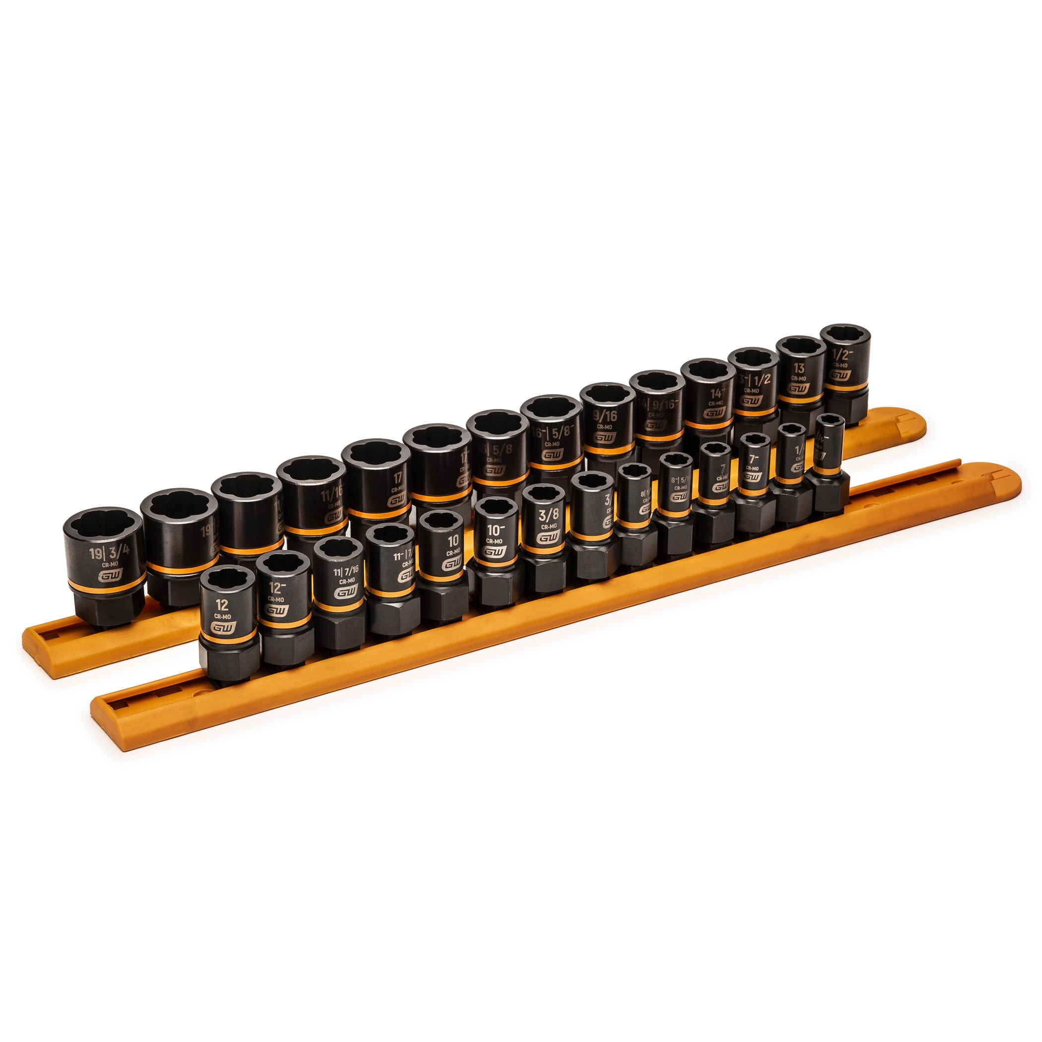 GEARWRENCH 84784 Metric and Standard (SAE) 1/4-in 3/8-in drive Impact Bolt Extractor Set