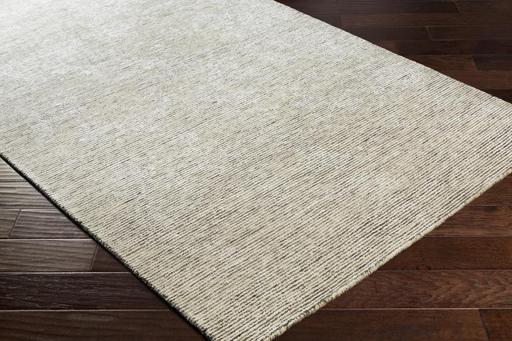 Surya Strada 5 x 8 Wool Taupe Indoor Solid Area Rug at Lowes.com