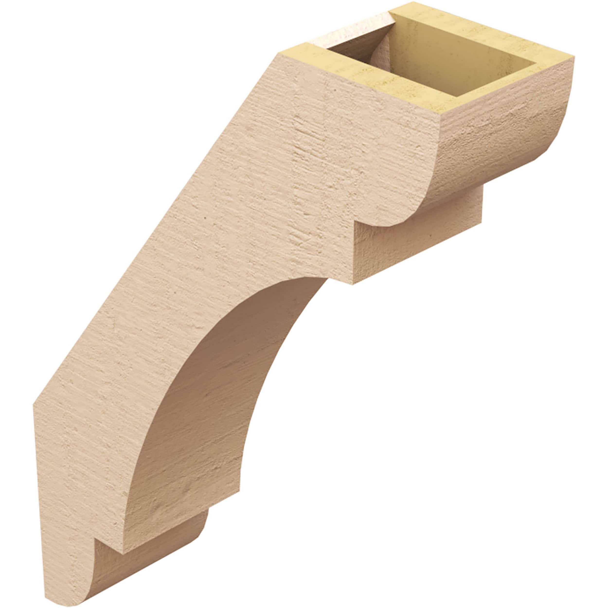 Ekena Millwork BRCUR05X16X22OLYRCPR braces - View #12