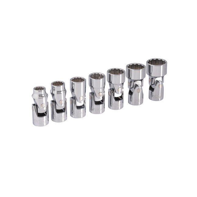 Kobalt 7-Piece Standard (SAE) 3/8-in Drive 12-point Shallow Socket Set Kobalt 7-Piece Standard (SAE) 3/8-in Drive 12-point Shallow Socket Set