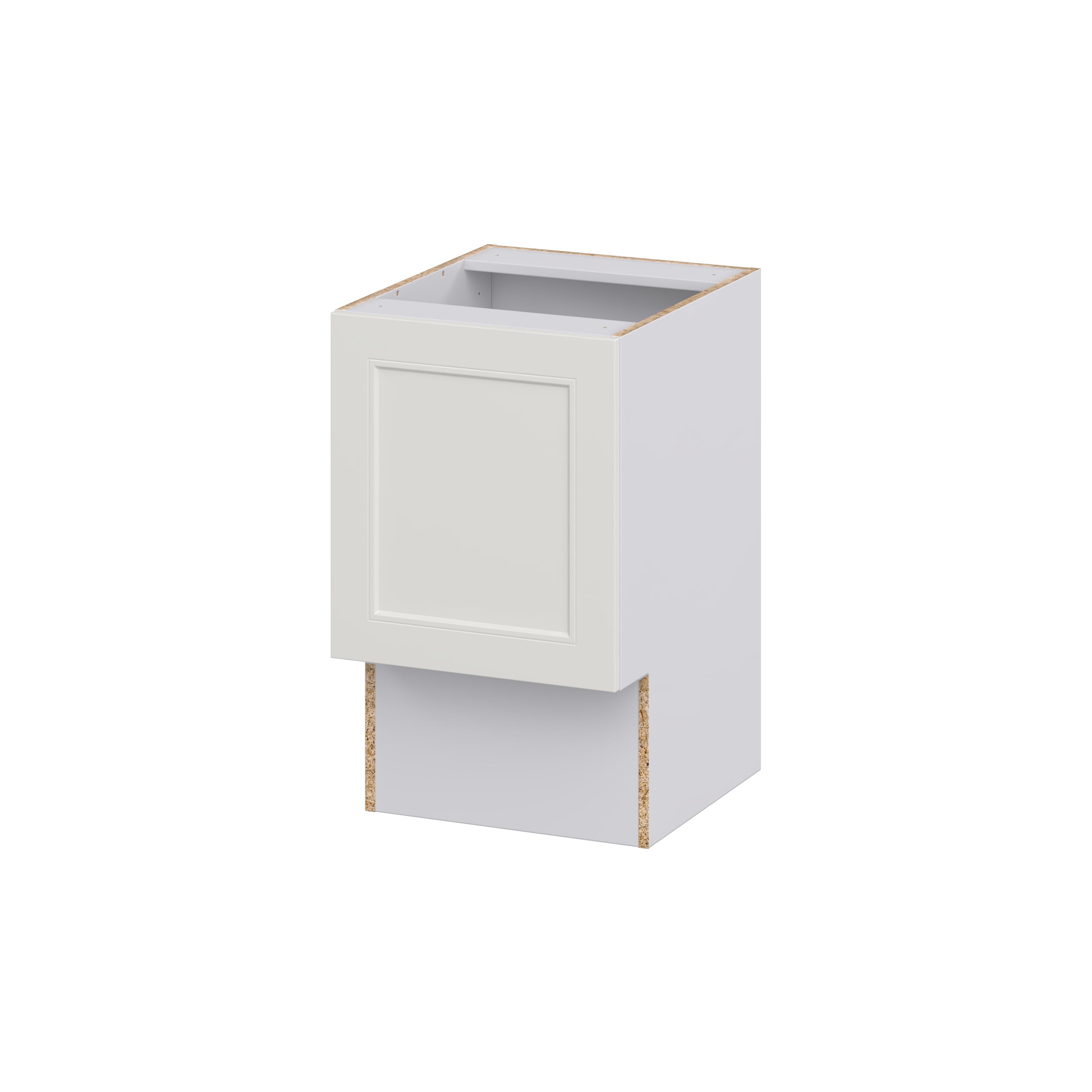 Hugo&Borg 18-in W x 34.5-in H x 21-in D Wood Base Fully Assembled Cabinet (Recessed Panel Shaker Door Style)