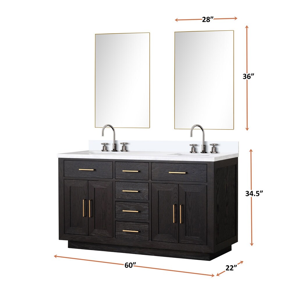 Lexora LVGI60DJ201 Bath-Vanity-Combo - View #6
