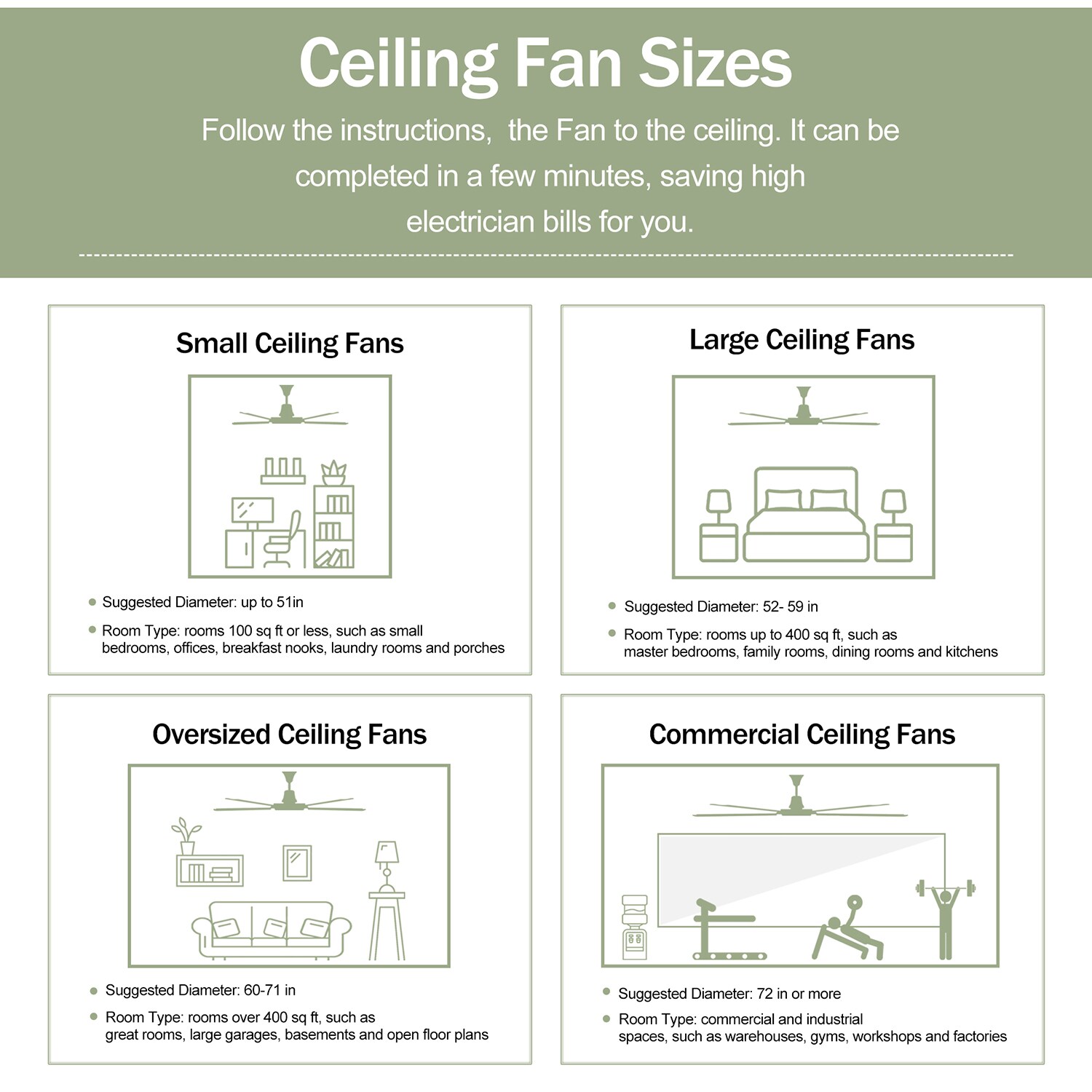 Bybafun YB5700062 Ceiling-Fans - View #3