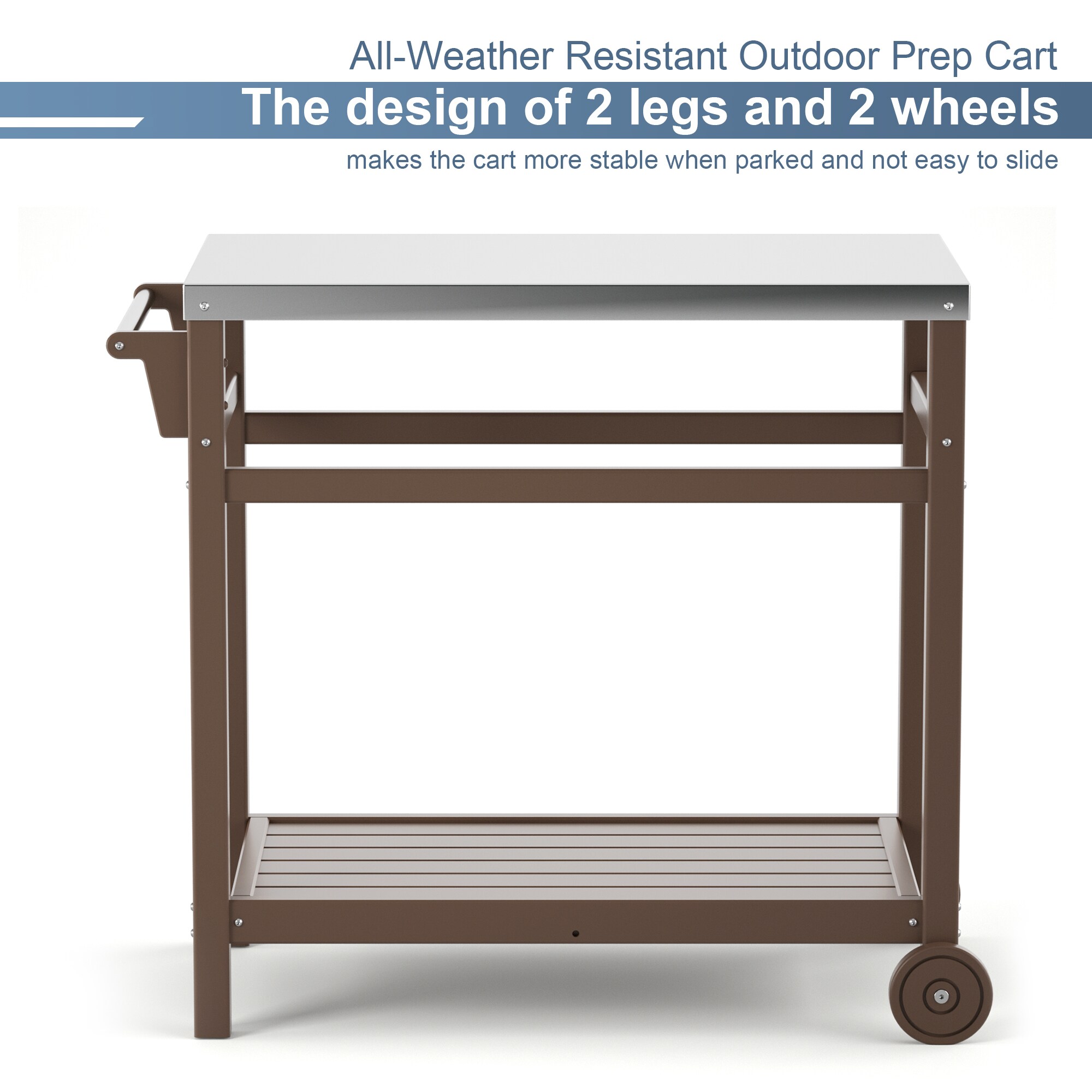 Runesay HBGRIL-14 Grill-Carts-Grill-Stands - View #5