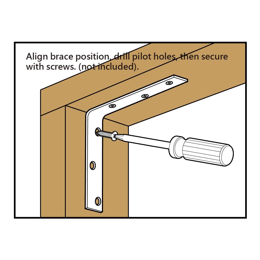 RELIABILT 22508ZCLLG Mending-Plates-Brackets-Braces - View #6