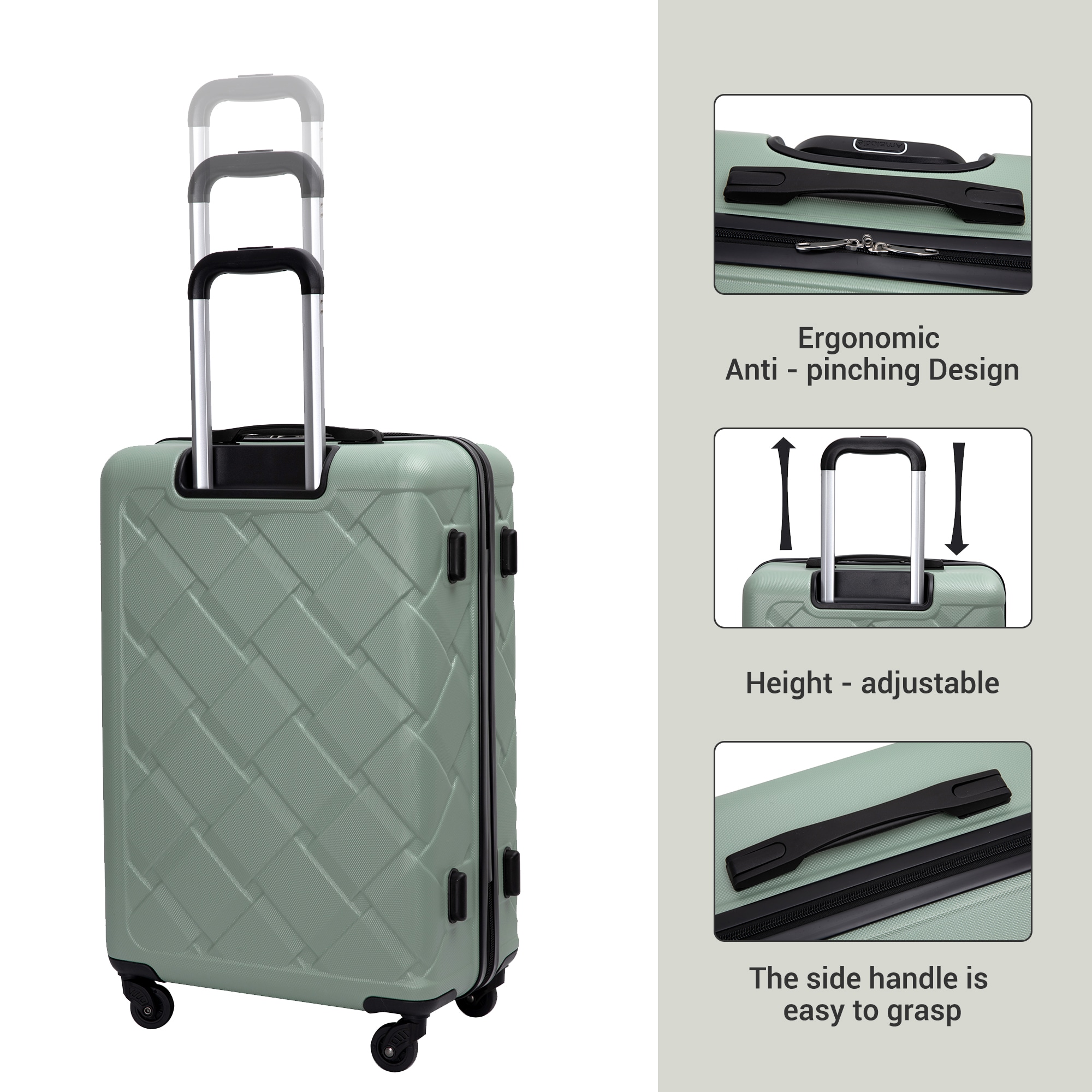 LOVMOR SF-H-W284P341379 Luggage-And-Luggage-Sets - View #2