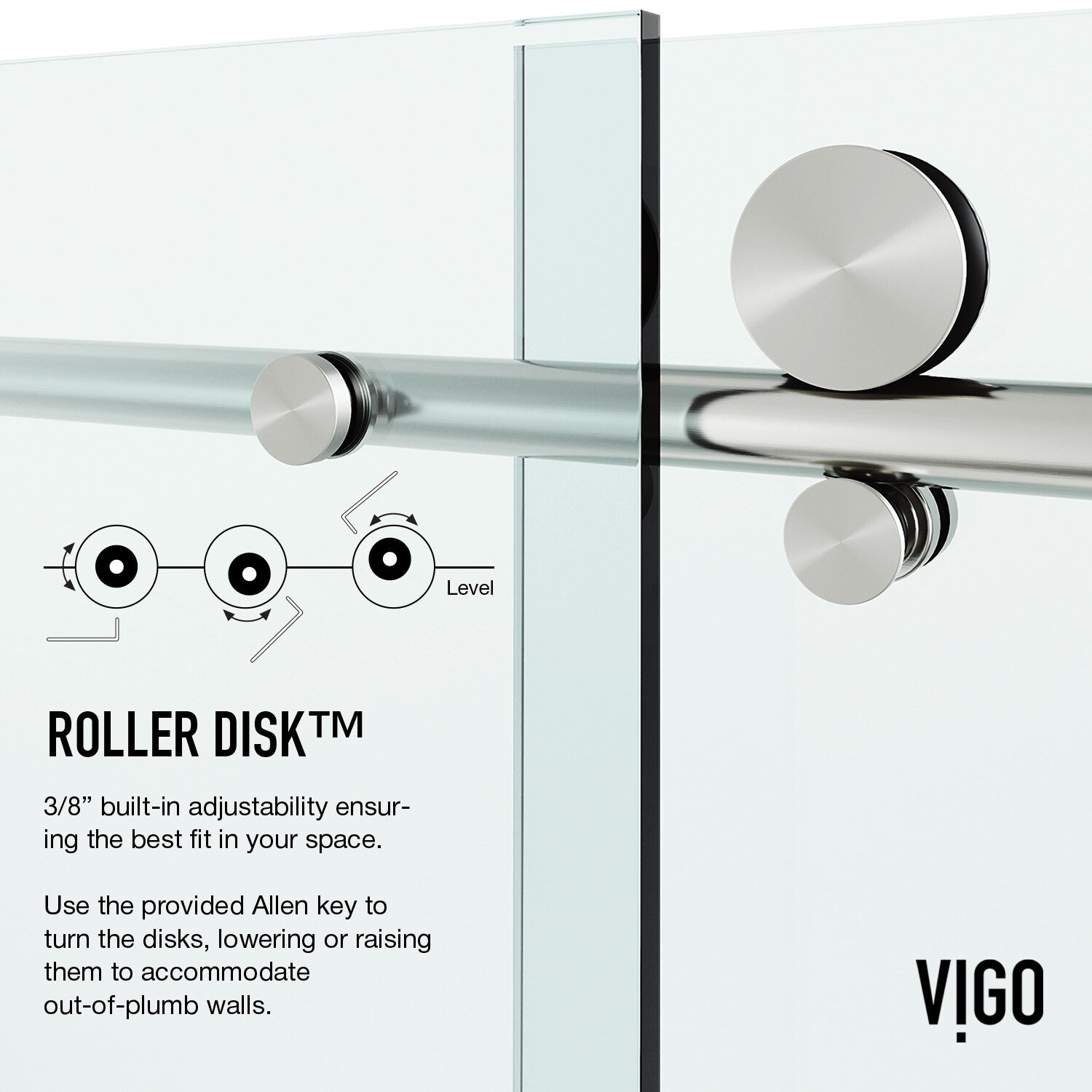 VIGO VG6053STCL48WR Alcove-Shower-Kit - View #9
