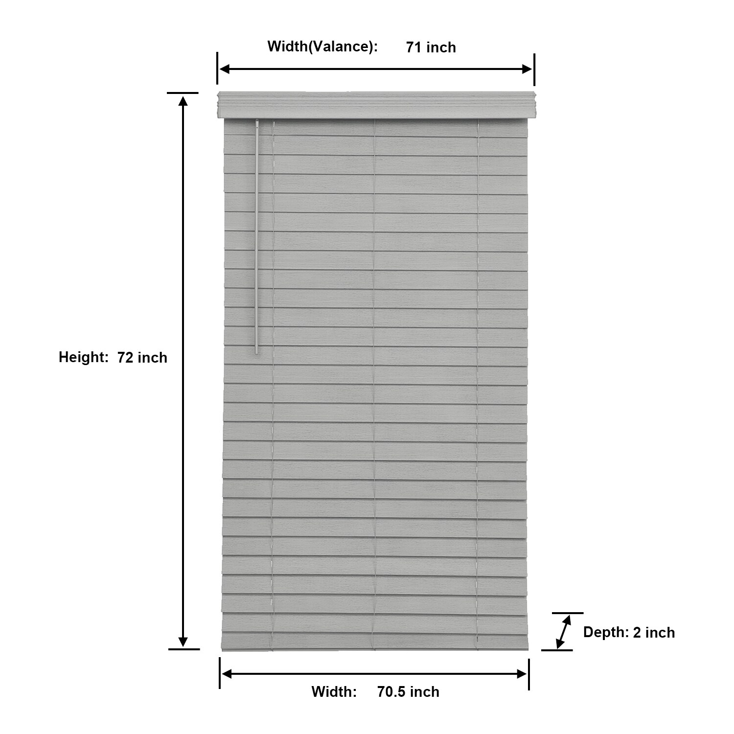 allen + roth DFHSB7272-70.5 blinds - View #7
