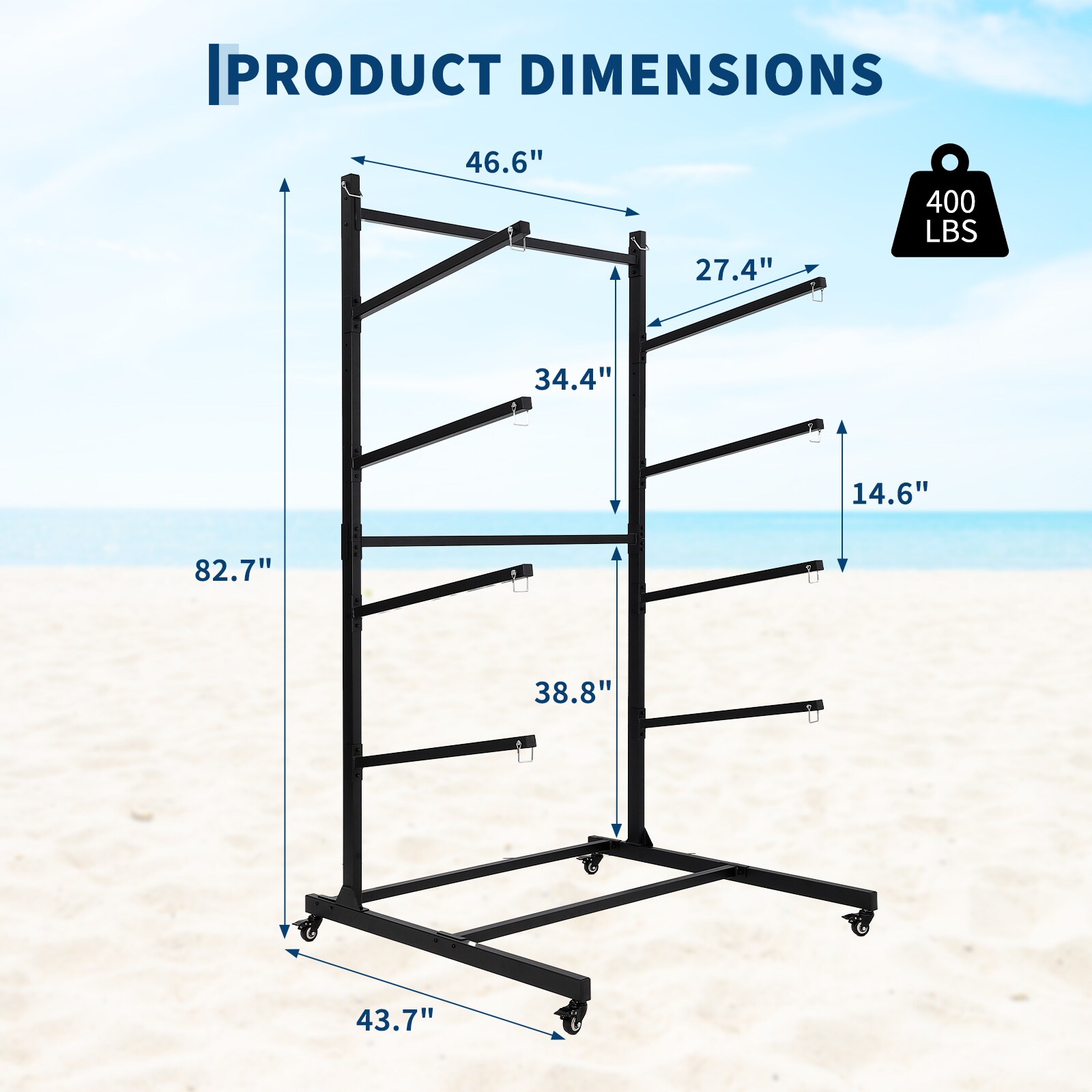 GarveeLife LSLX0531F40 Free-Standing-Shelving - View #8