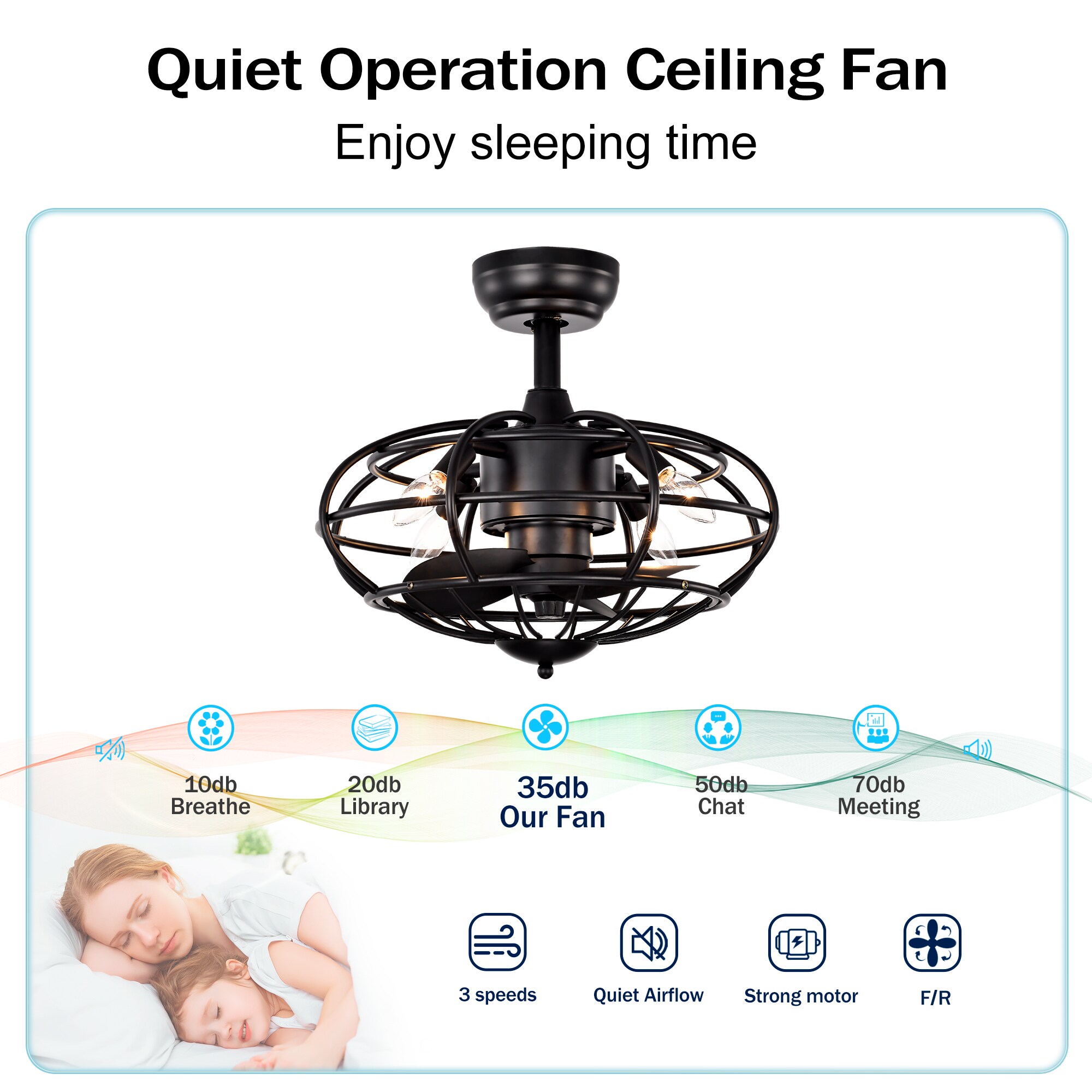 JIMSMAISON JMHECF28-18MB Ceiling-Fans - View #4