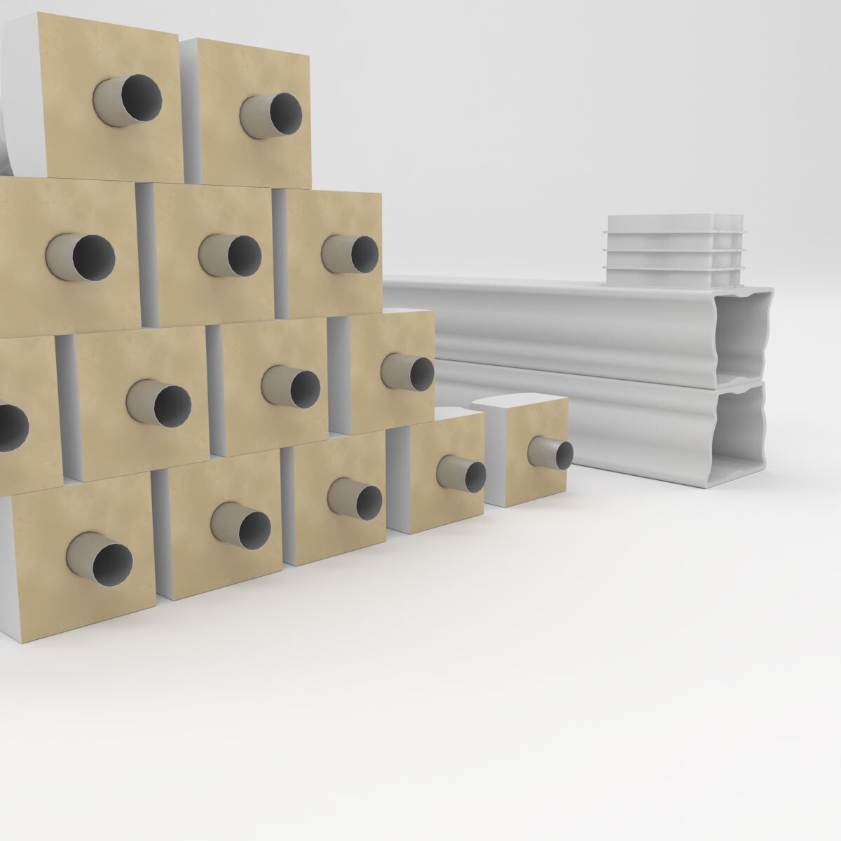 Ekena Millwork BALK40X084LGD railings - View #6