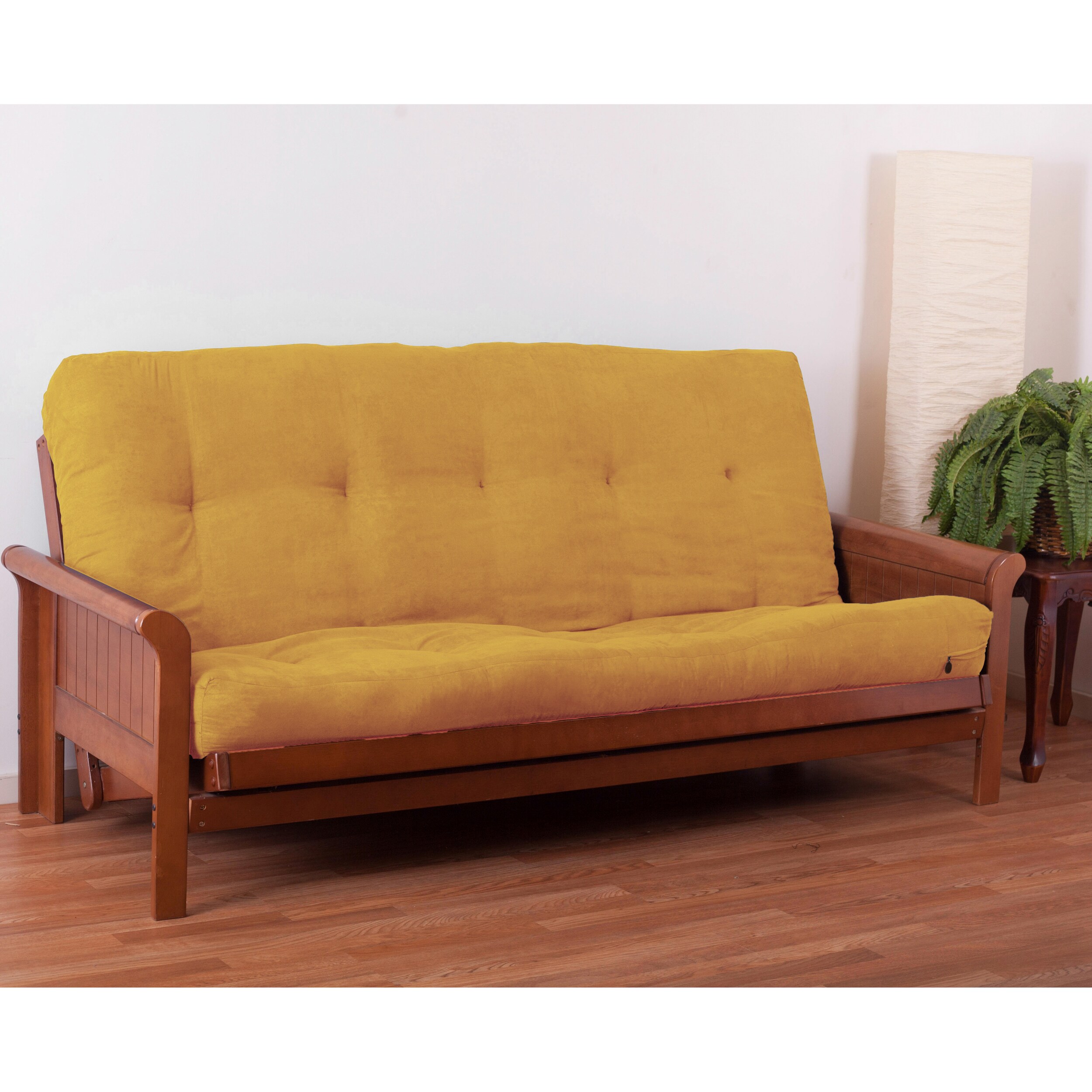 Blazing Needles 9607-MS-LM Vitality Lemon Full Foam Futon Mattress