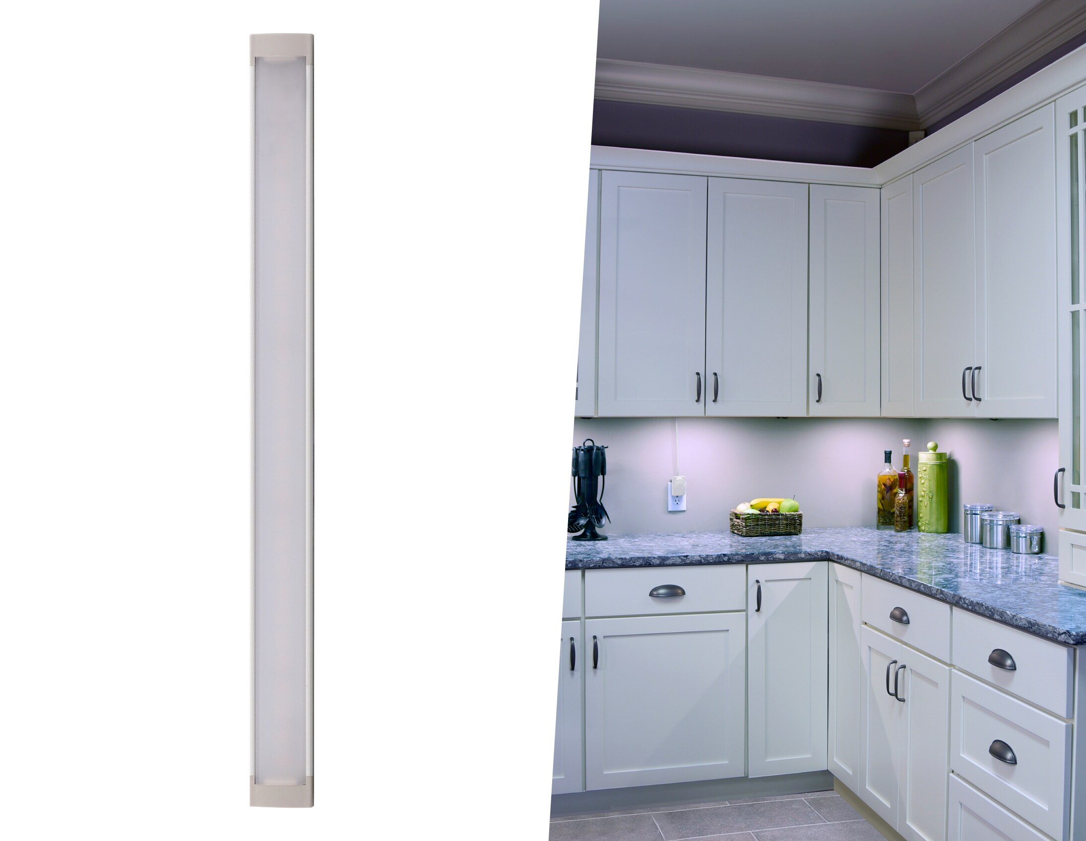 BLACK+DECKER PUSH WIRE® 9-inch Under-Cabinet Light Bar, Cool White 