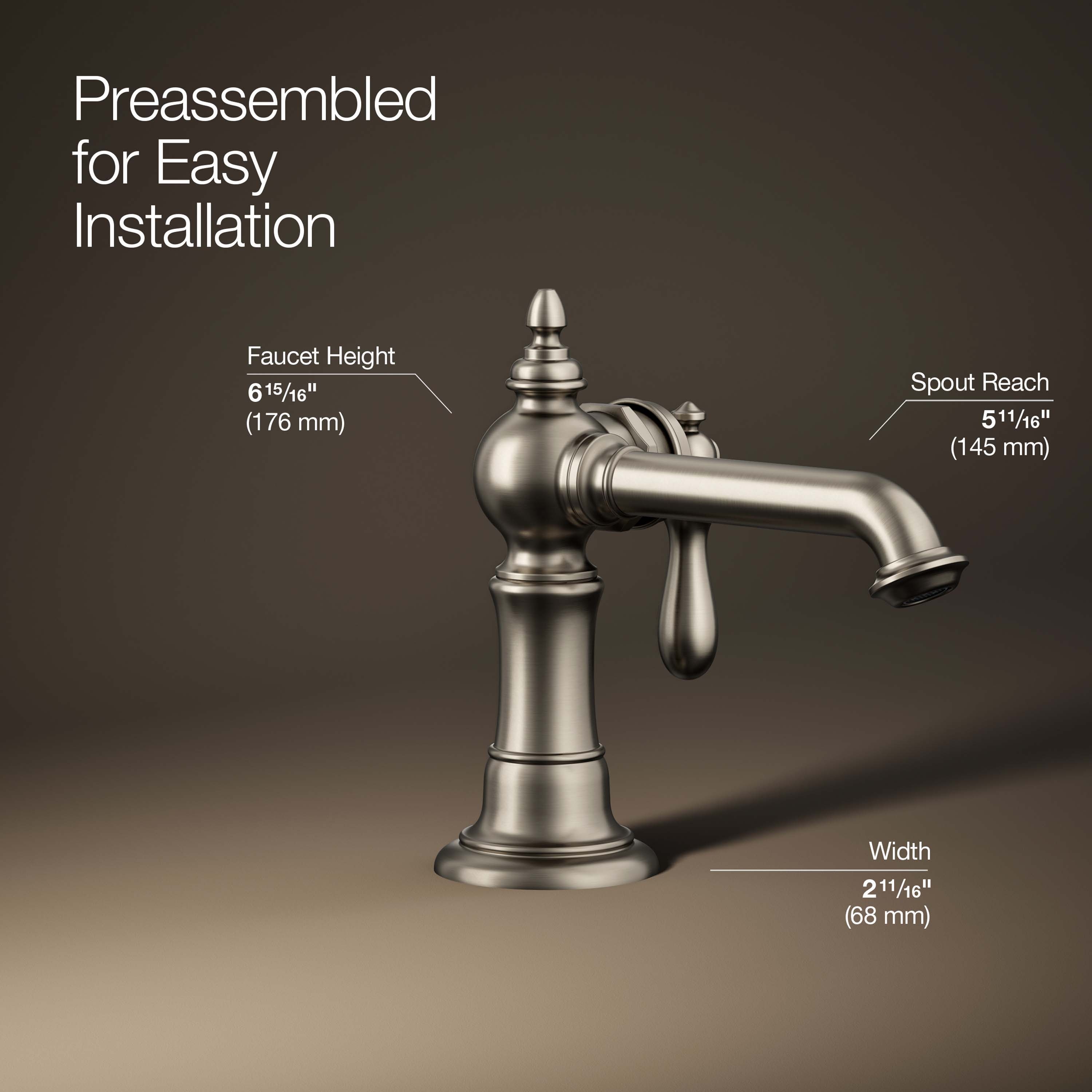KOHLER 72762-9M-BN Lavatory-Faucets - View #4