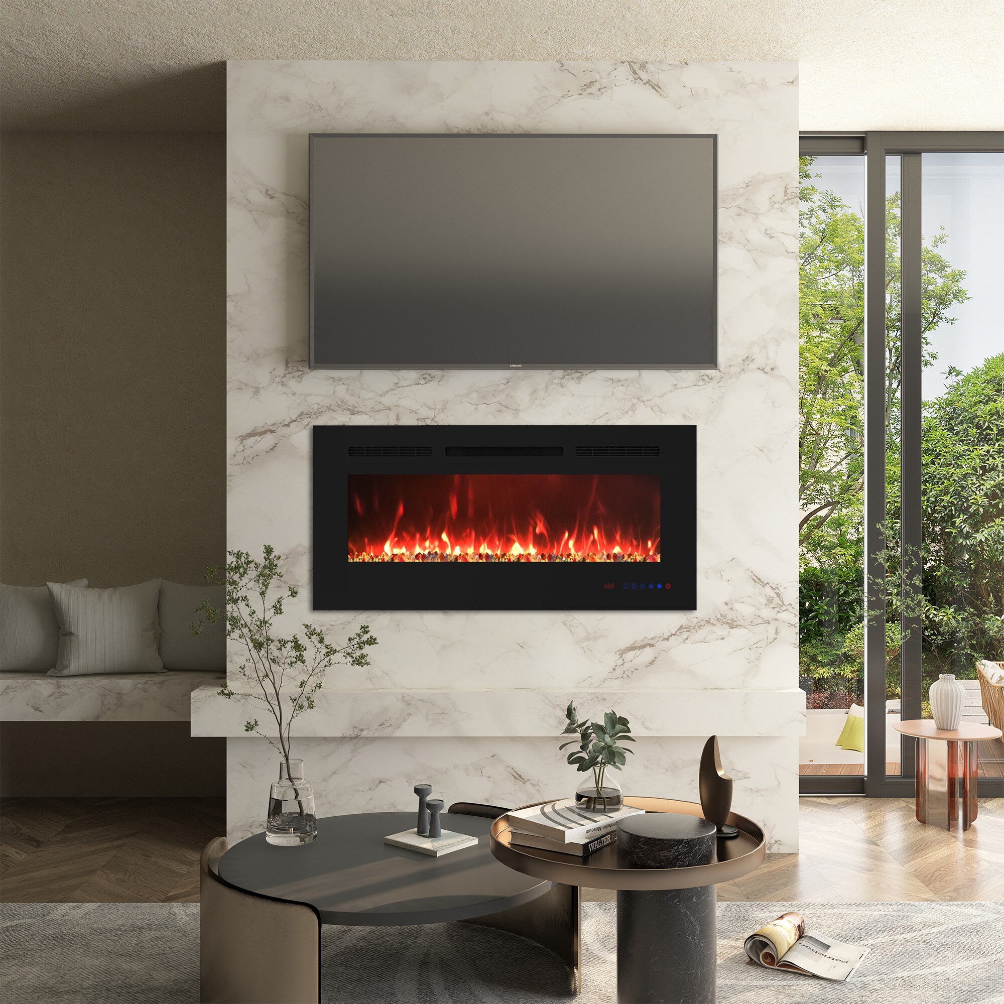 Dimakai DK-EF36R Electric-Fireplaces - View #4